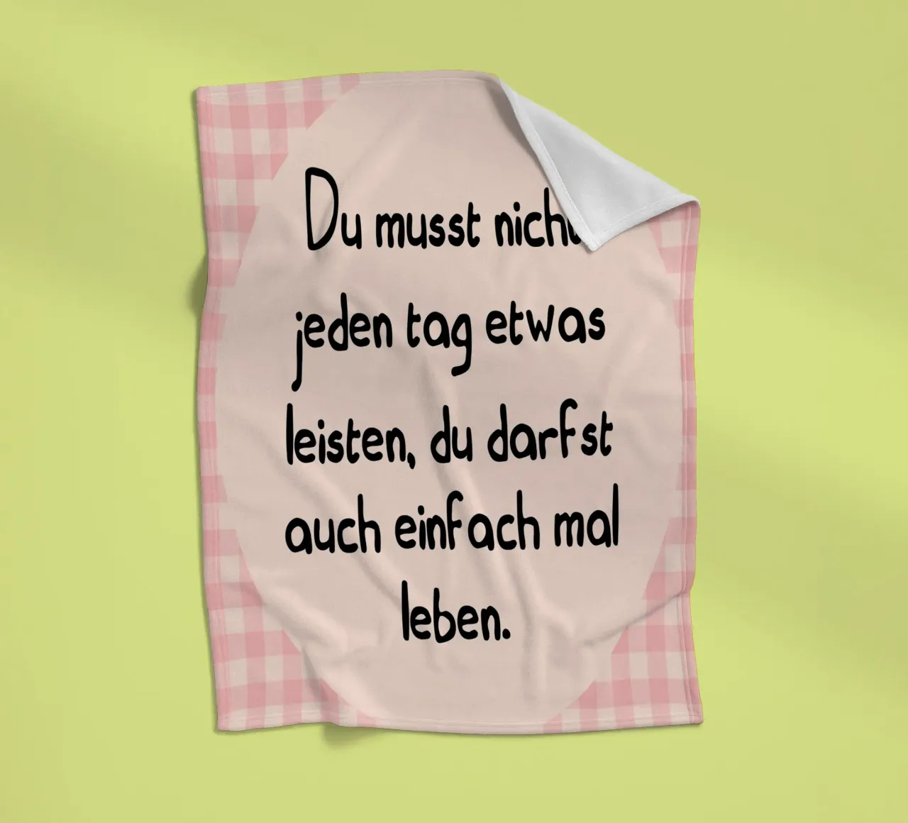 semplicemente vivere coperta in pile da Ramanda