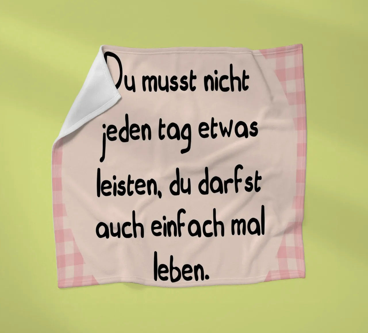 semplicemente vivere coperta in pile da Ramanda