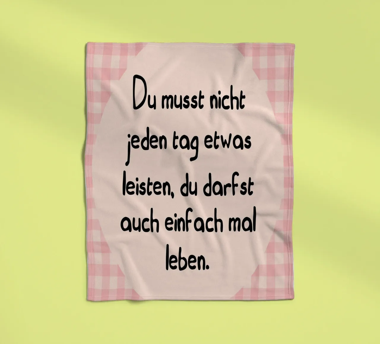 semplicemente vivere coperta in pile da Ramanda