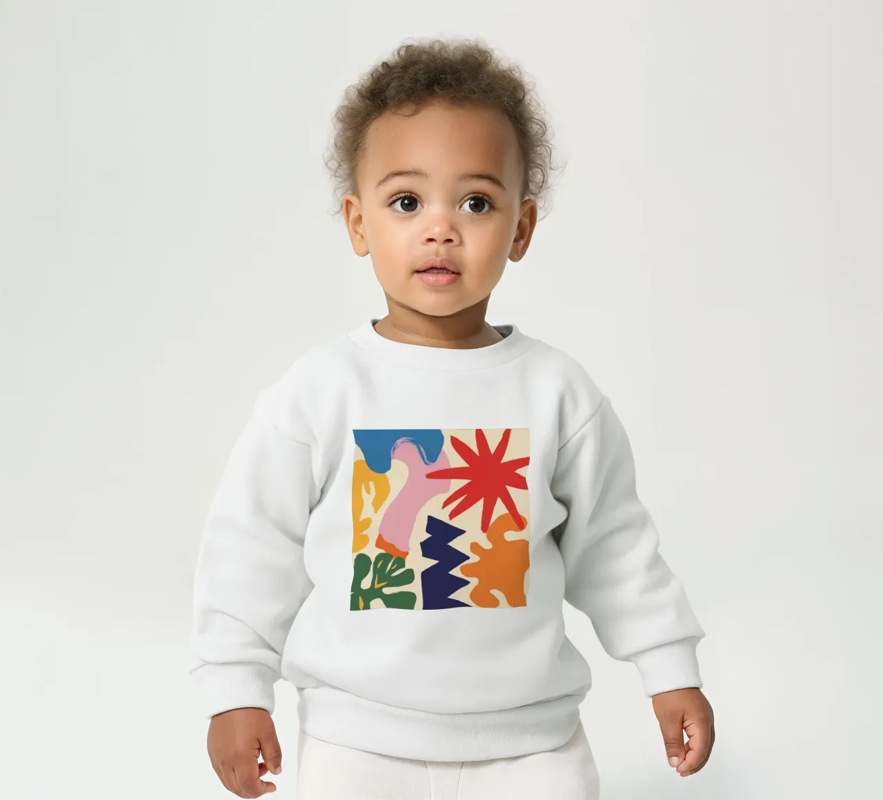 Esplosione di forme giocose felpa neonato da Sky Velour