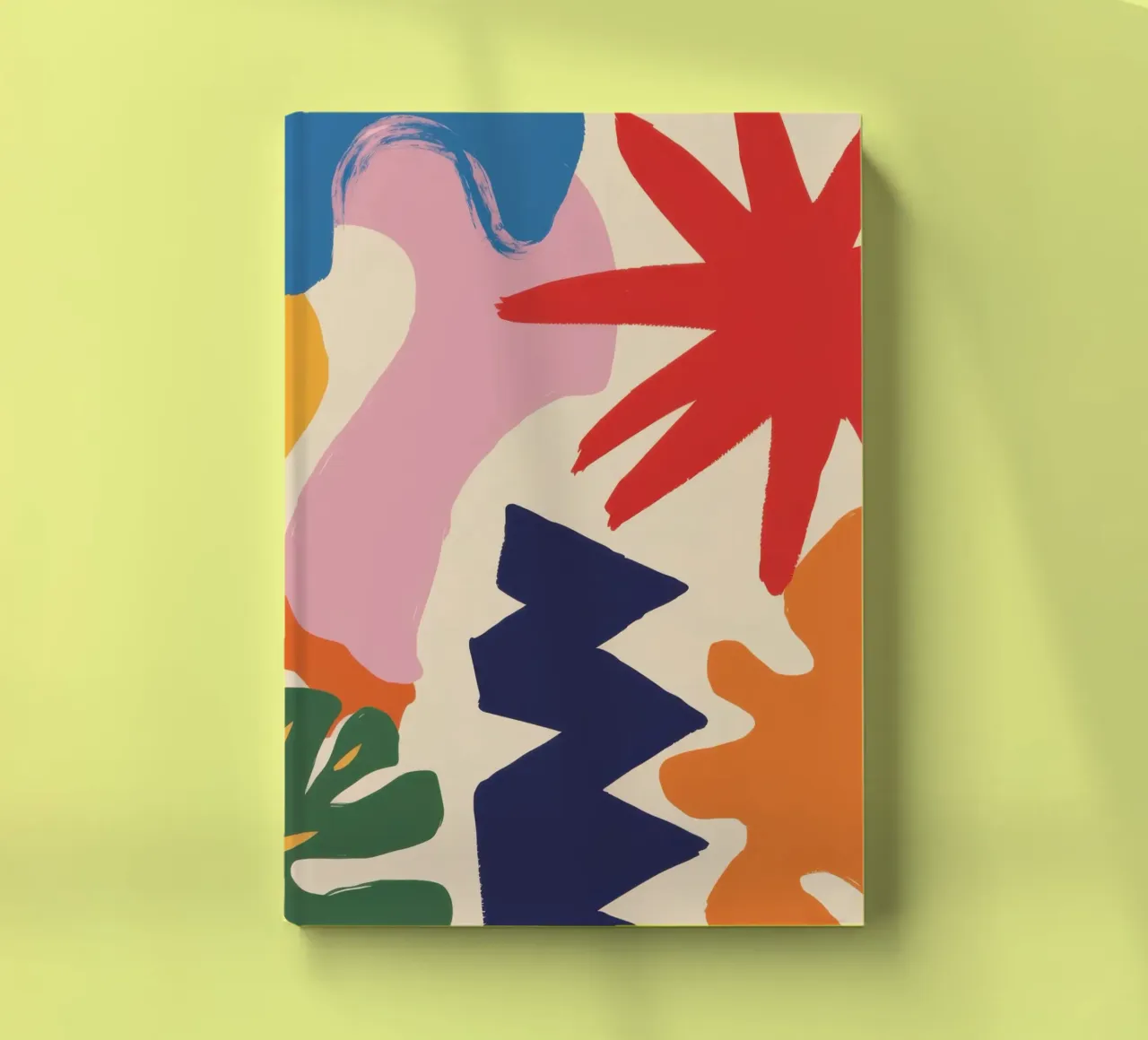 Playful Shape Explosion notebook by Sky Velour