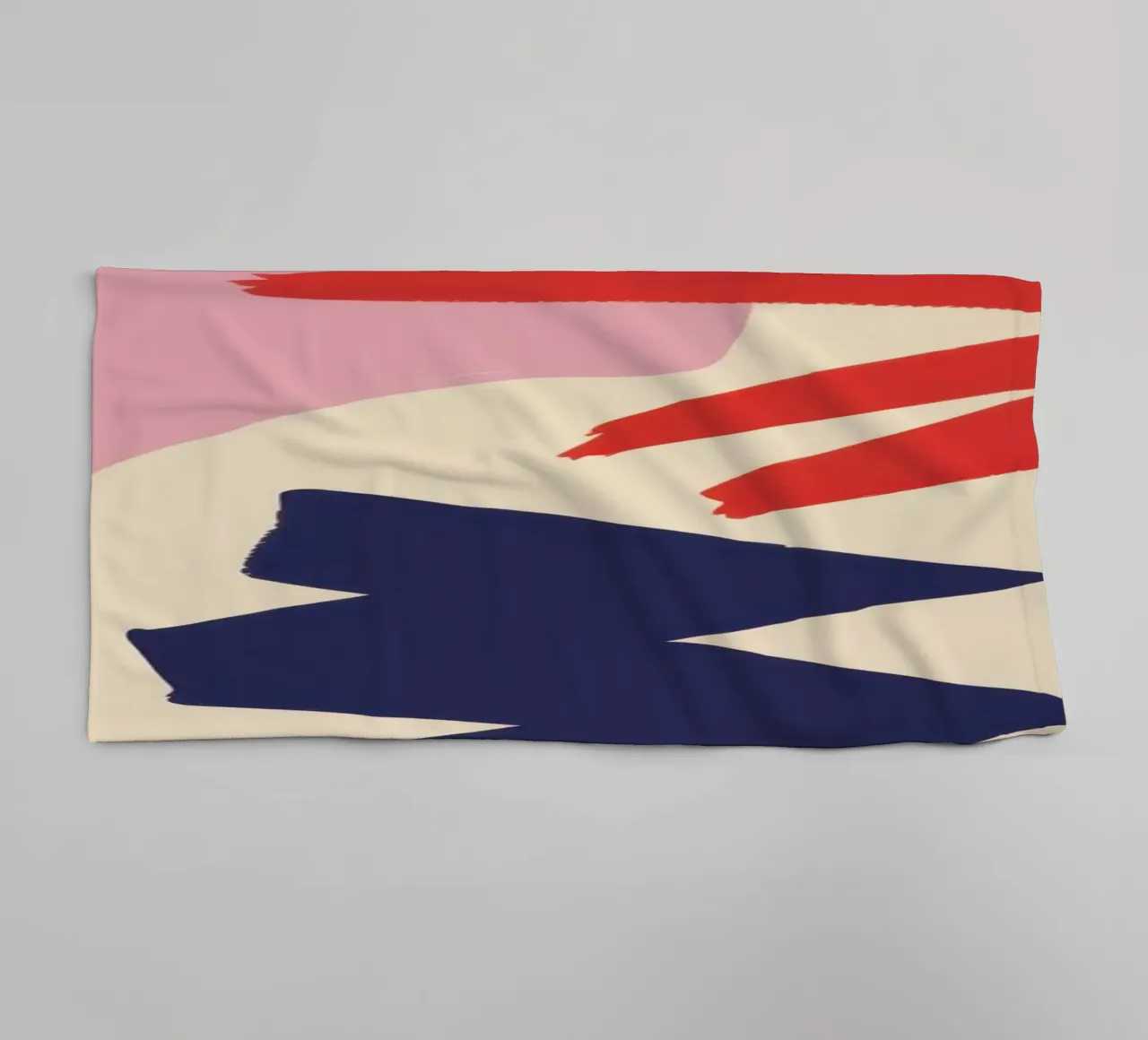 Speelse vorm explosie badhanddoek van Sky Velour