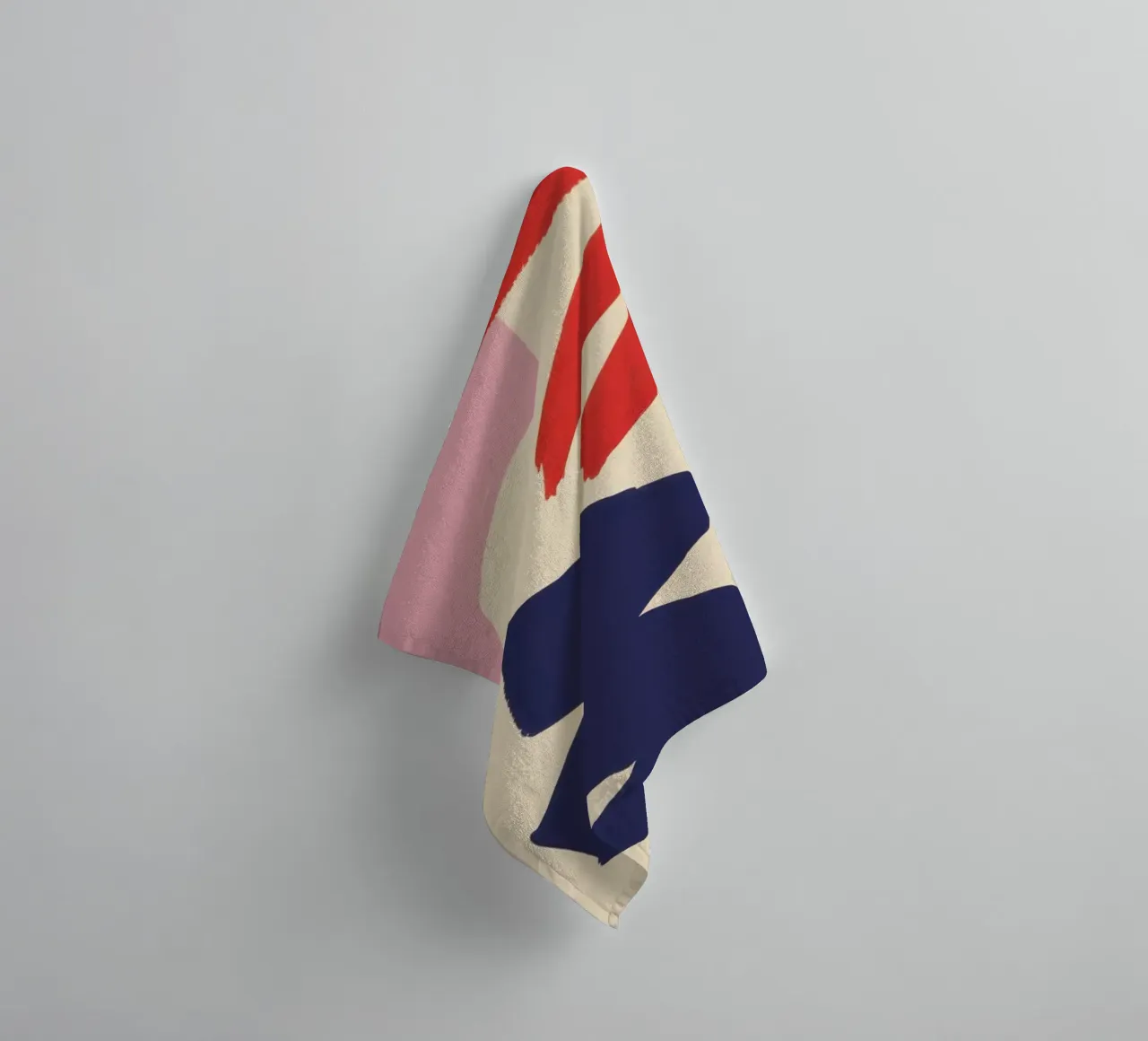 Speelse vorm explosie badhanddoek van Sky Velour