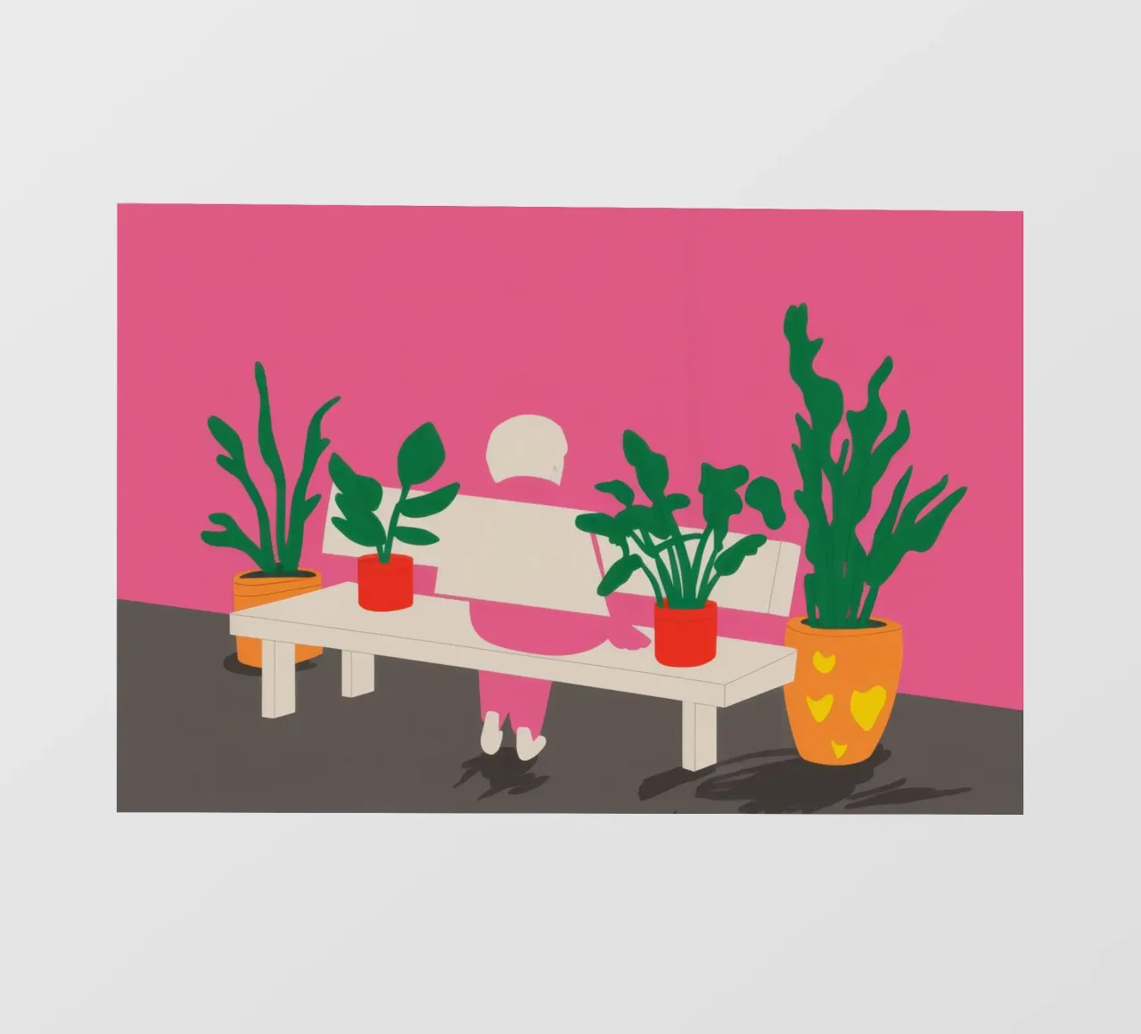 Urban Garden Repose photo wallpaper by Sky Velour