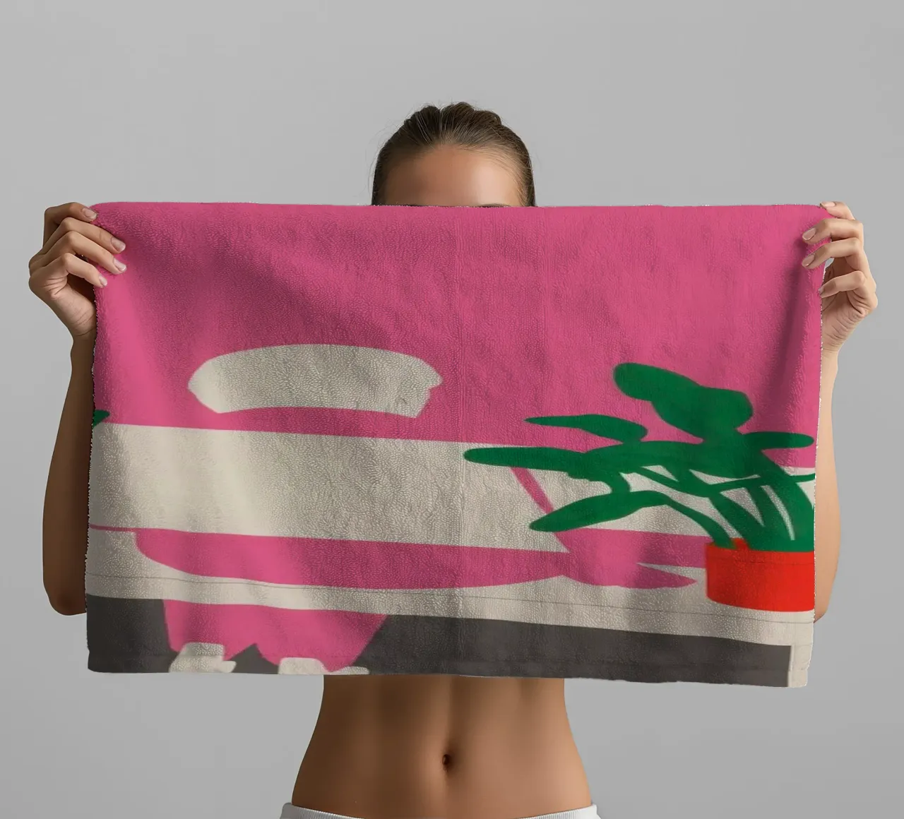 Stadstuin Rust badhanddoek van Sky Velour