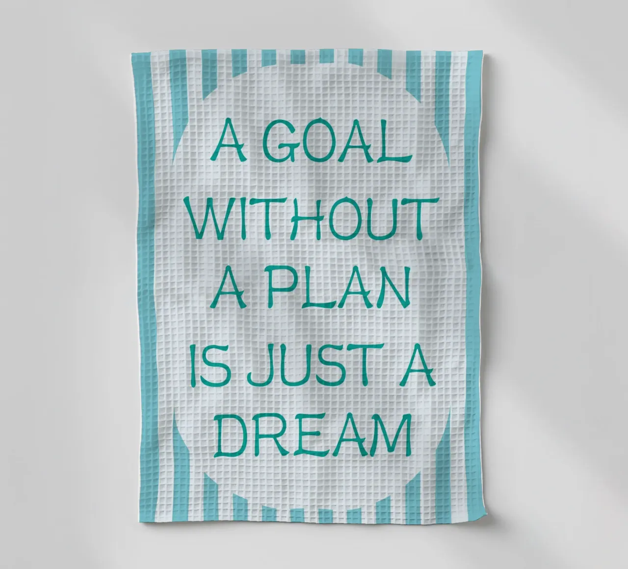 un objectif sans plan n'est qu'un rêve torchon de Ramanda