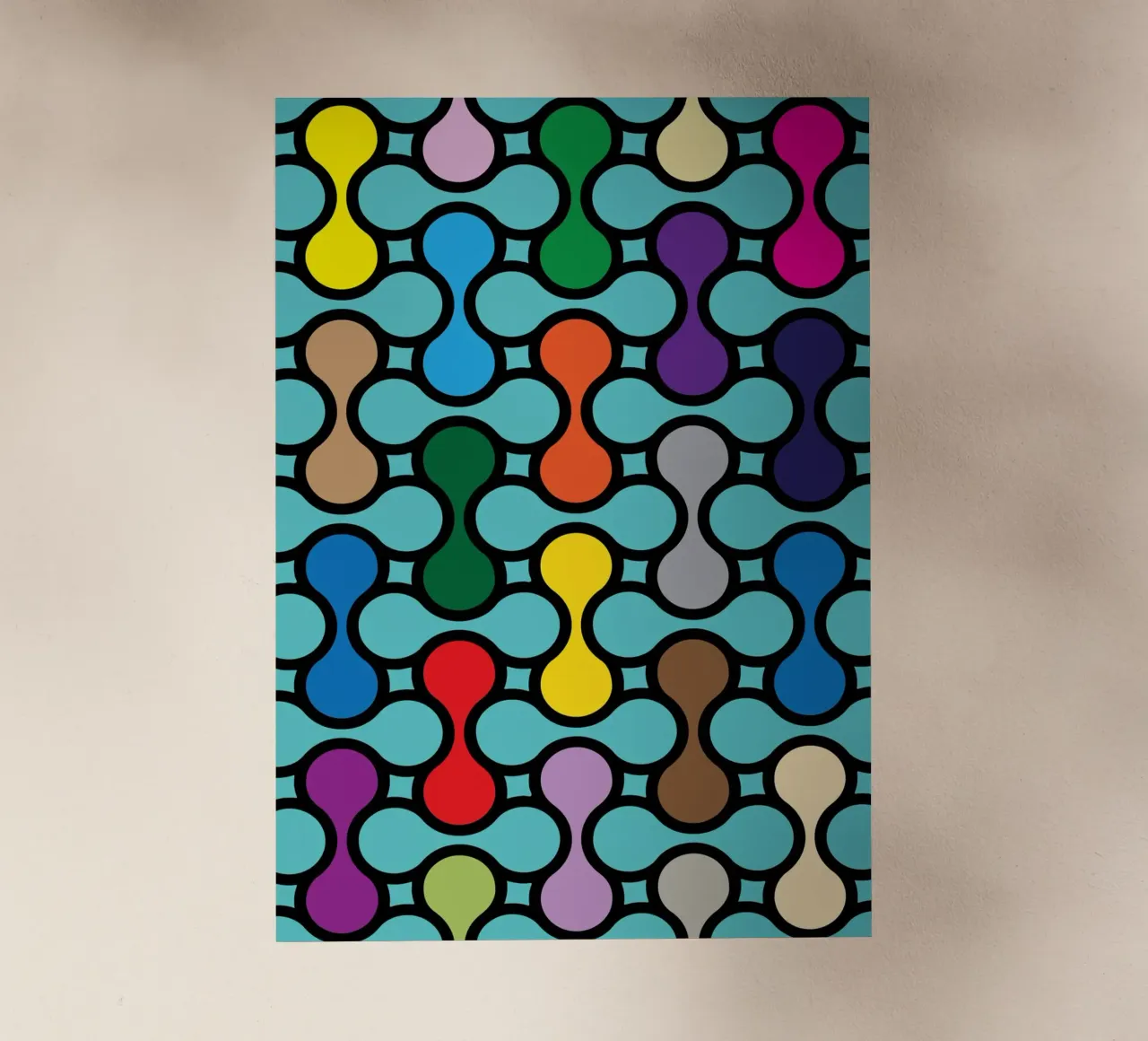 miscela circolare a colori pellicola backlit da Ramanda