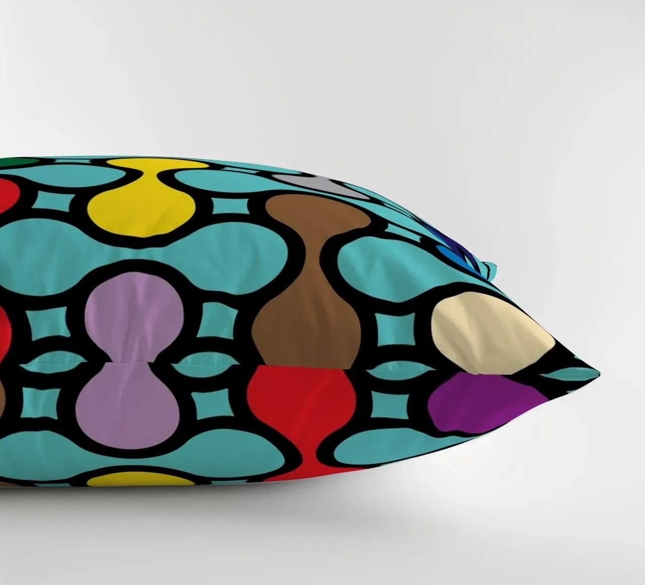 miscela circolare a colori cuscino da Ramanda