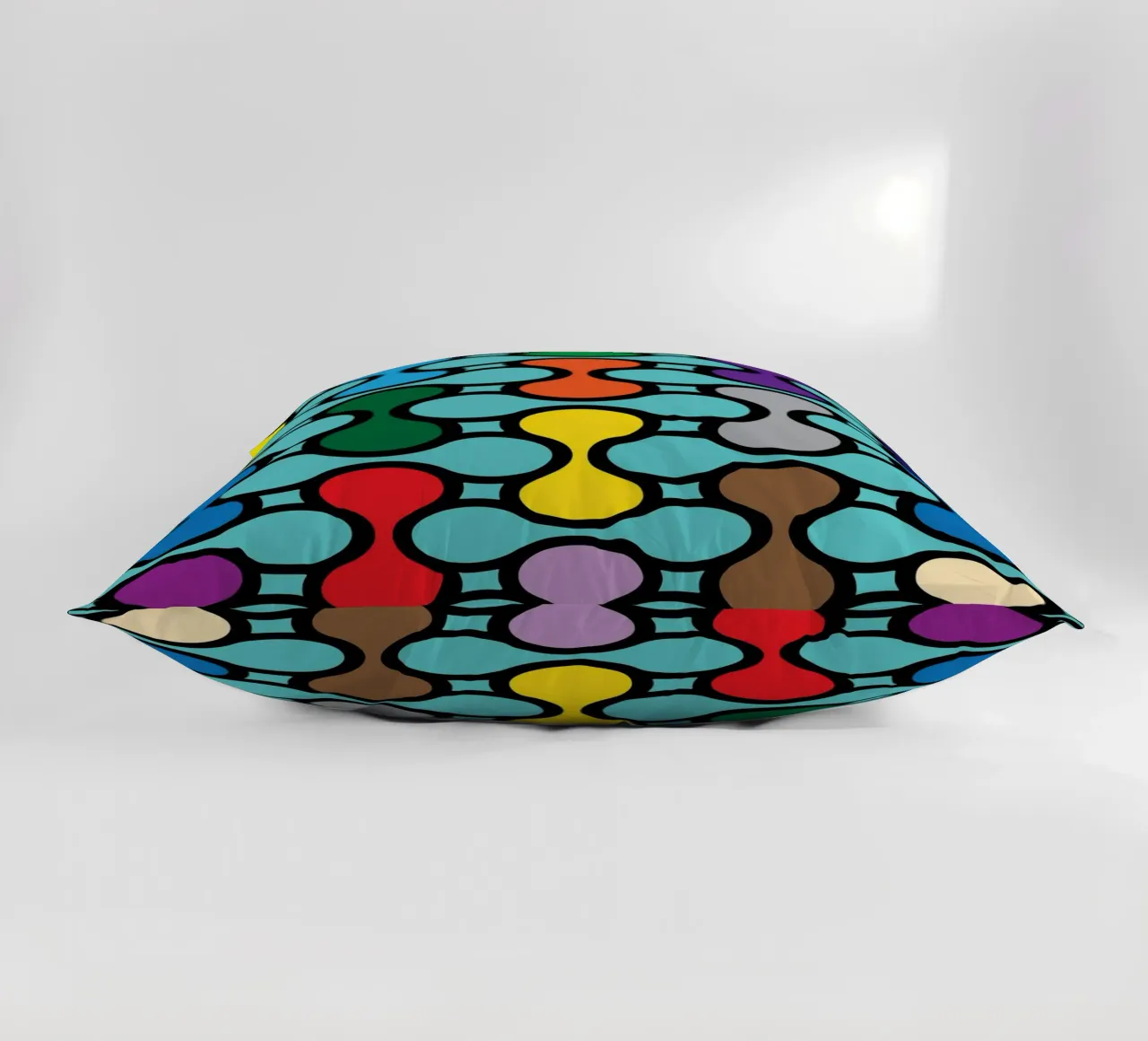 miscela circolare a colori cuscino da Ramanda