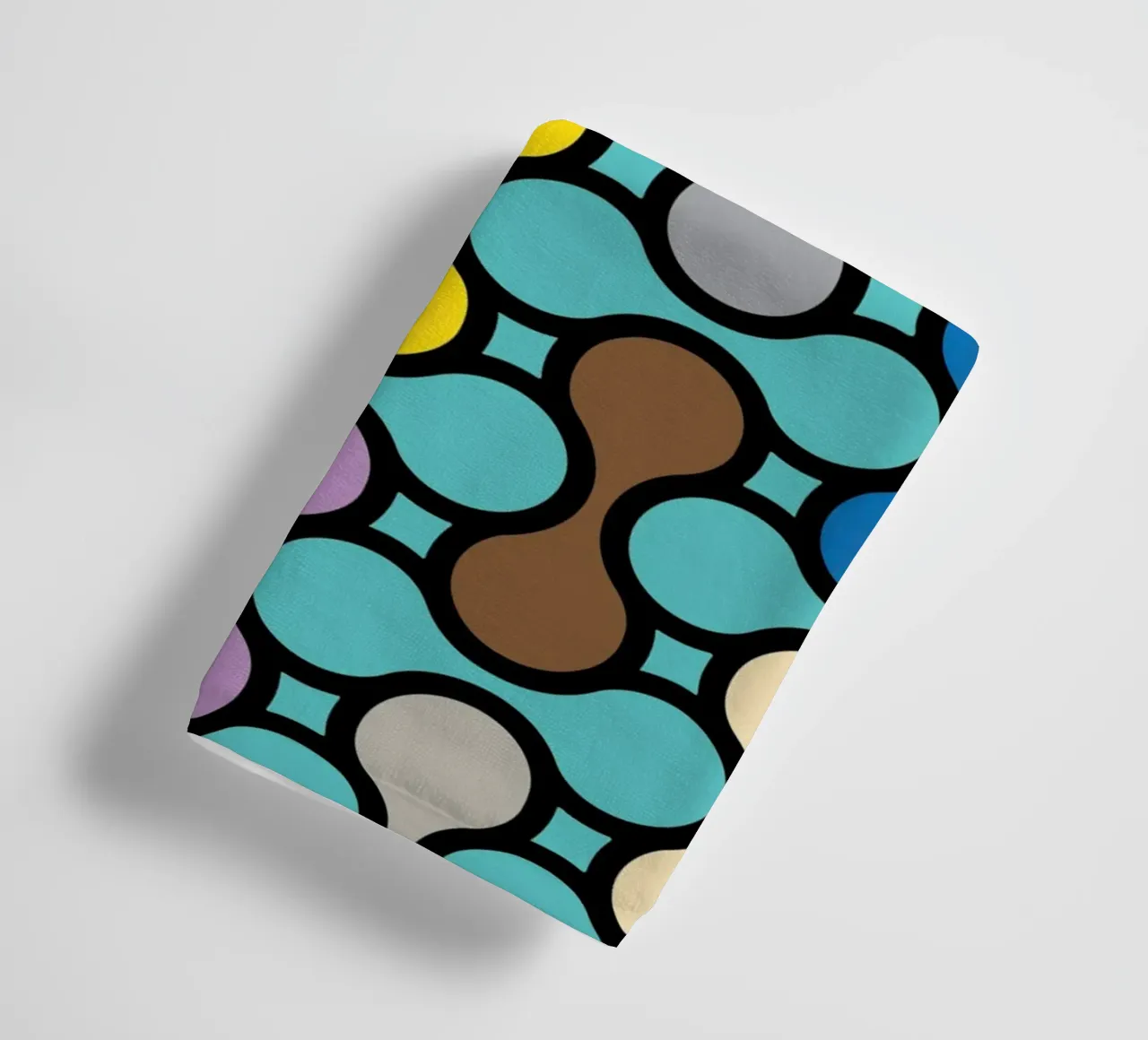 miscela circolare a colori asciugamano da bagno da Ramanda