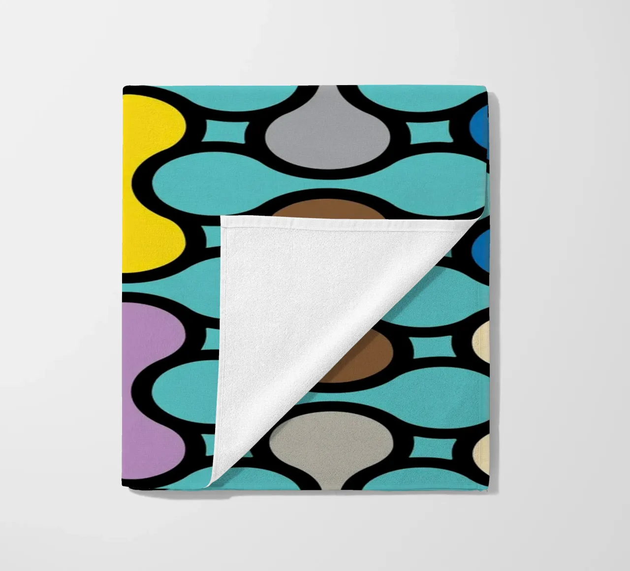 miscela circolare a colori telo mare da Ramanda