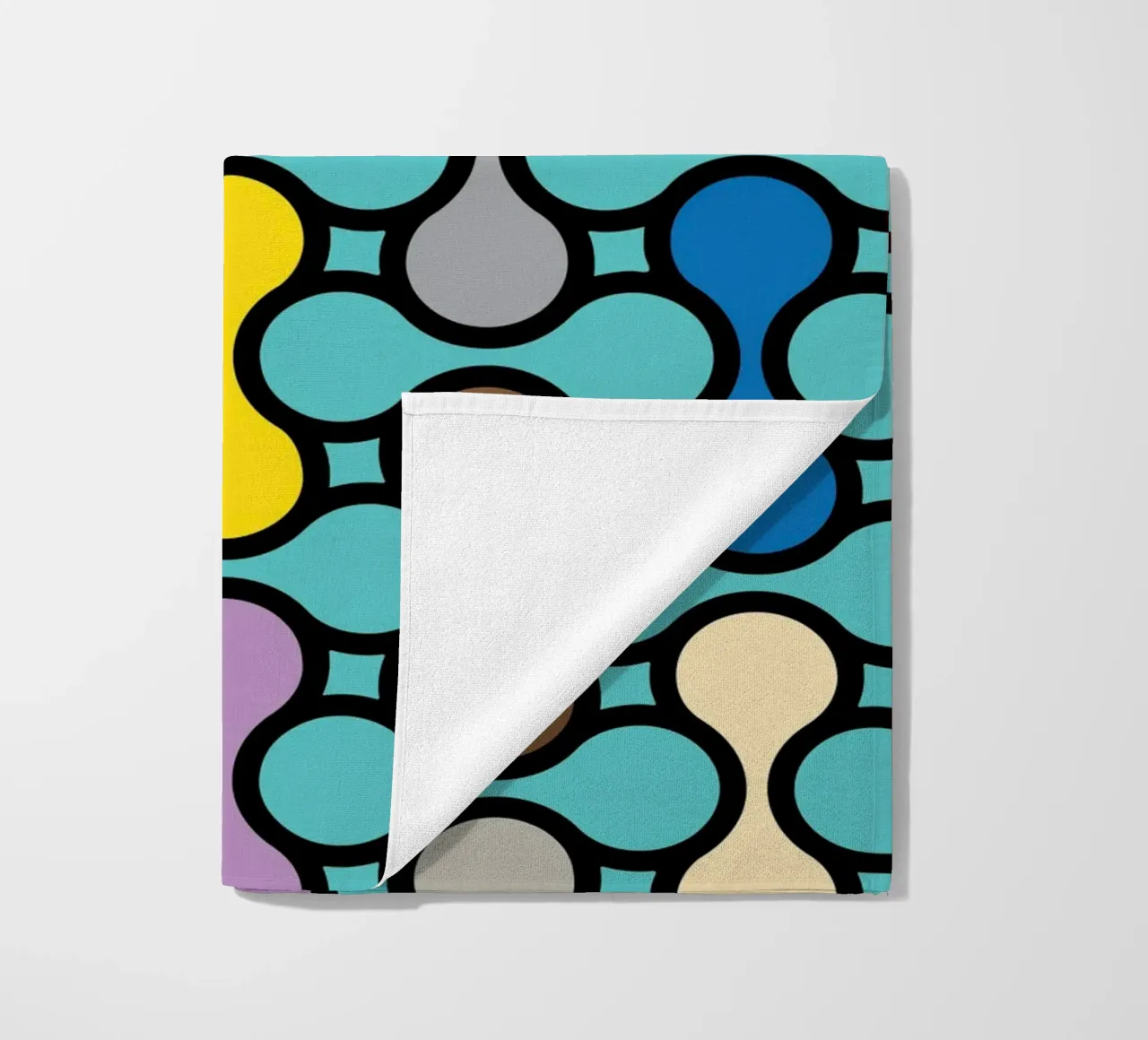 miscela circolare a colori telo mare da Ramanda