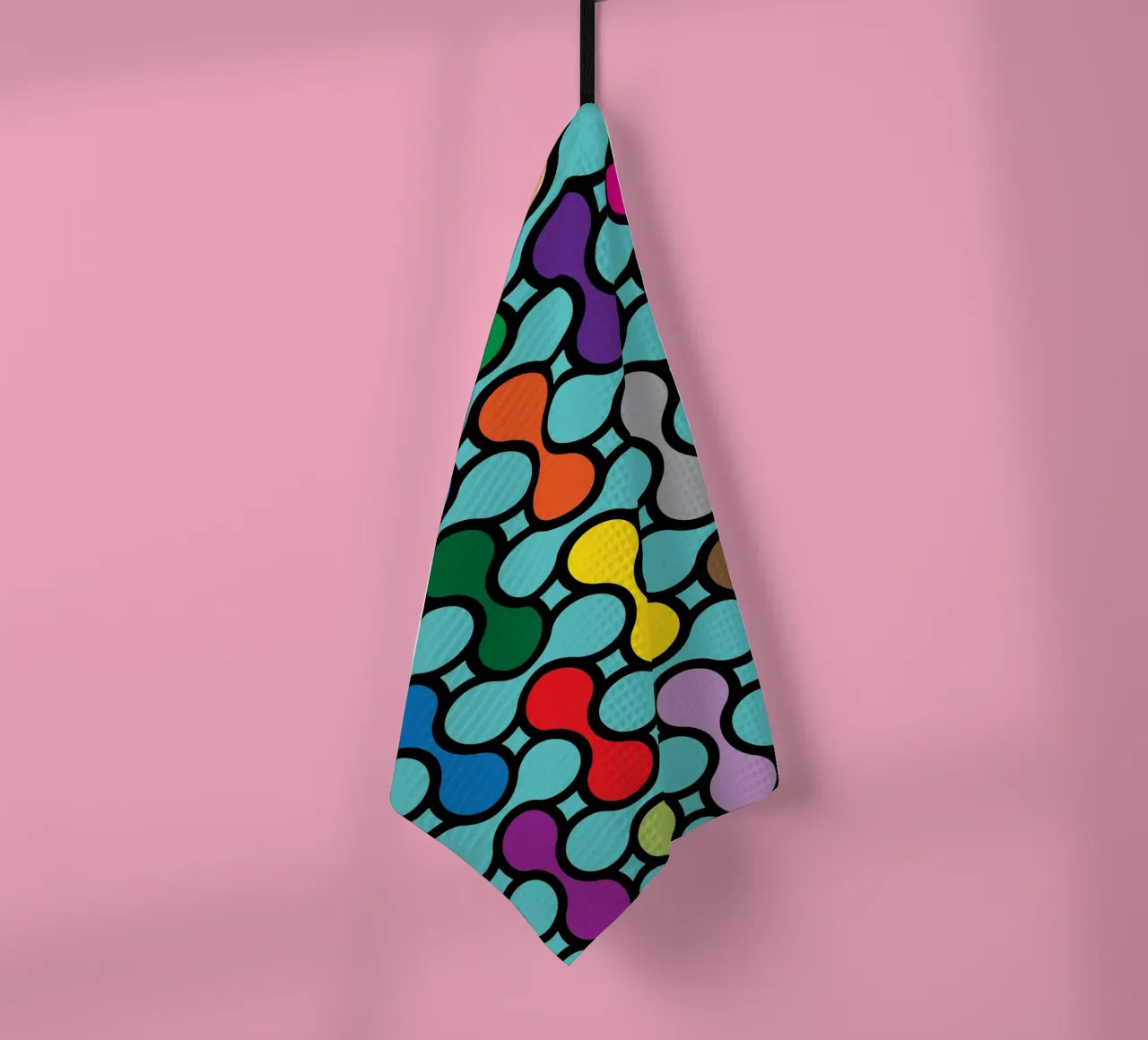 miscela circolare a colori canovaccio da cucina da Ramanda