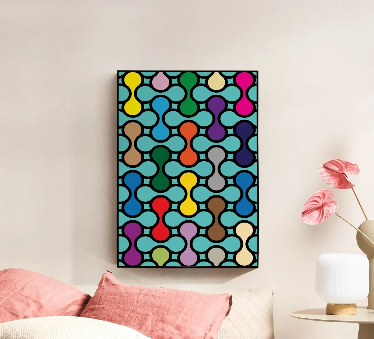 miscela circolare a colori plexiglass da Ramanda