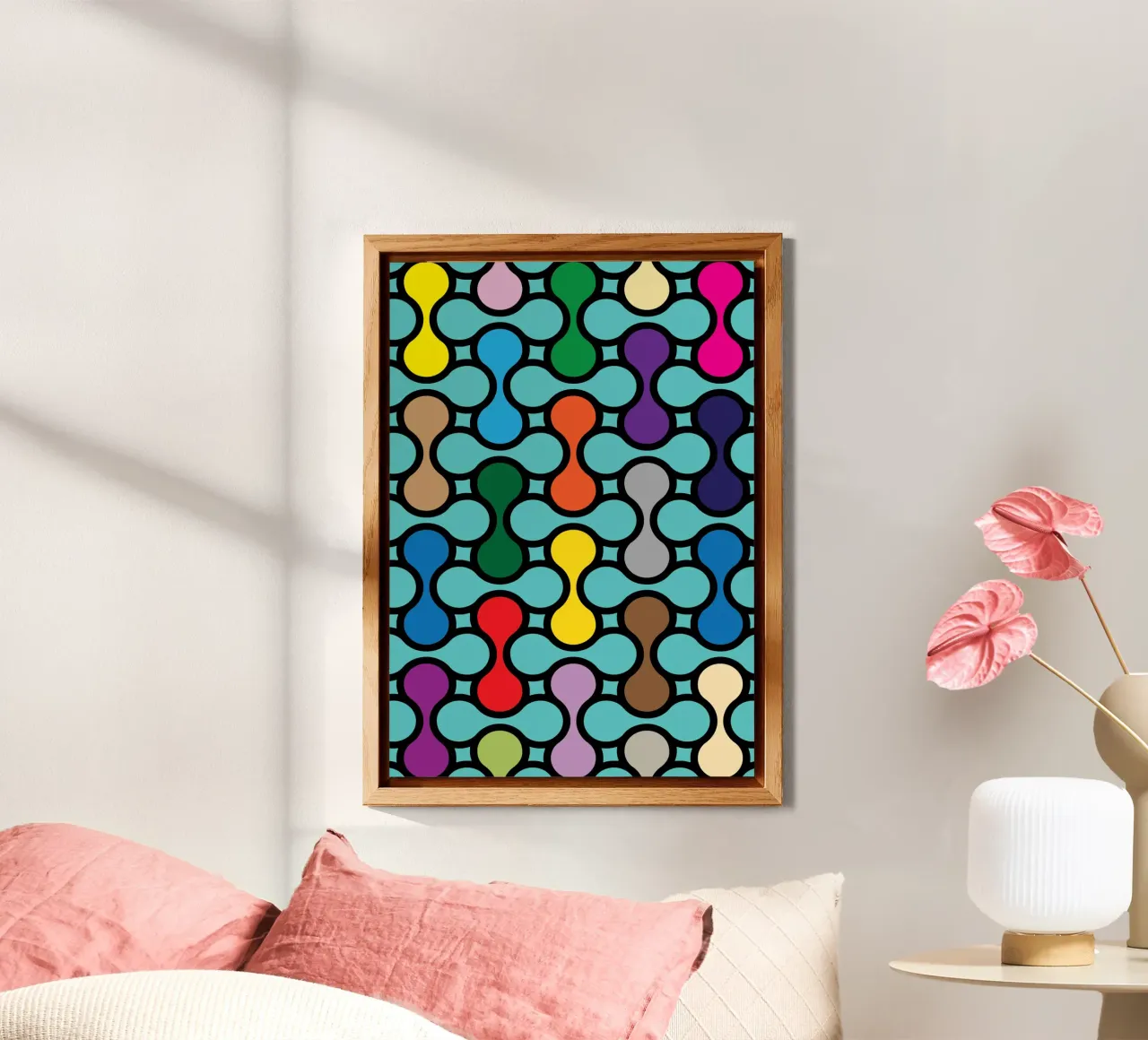 miscela circolare a colori alluminio dibond da Ramanda