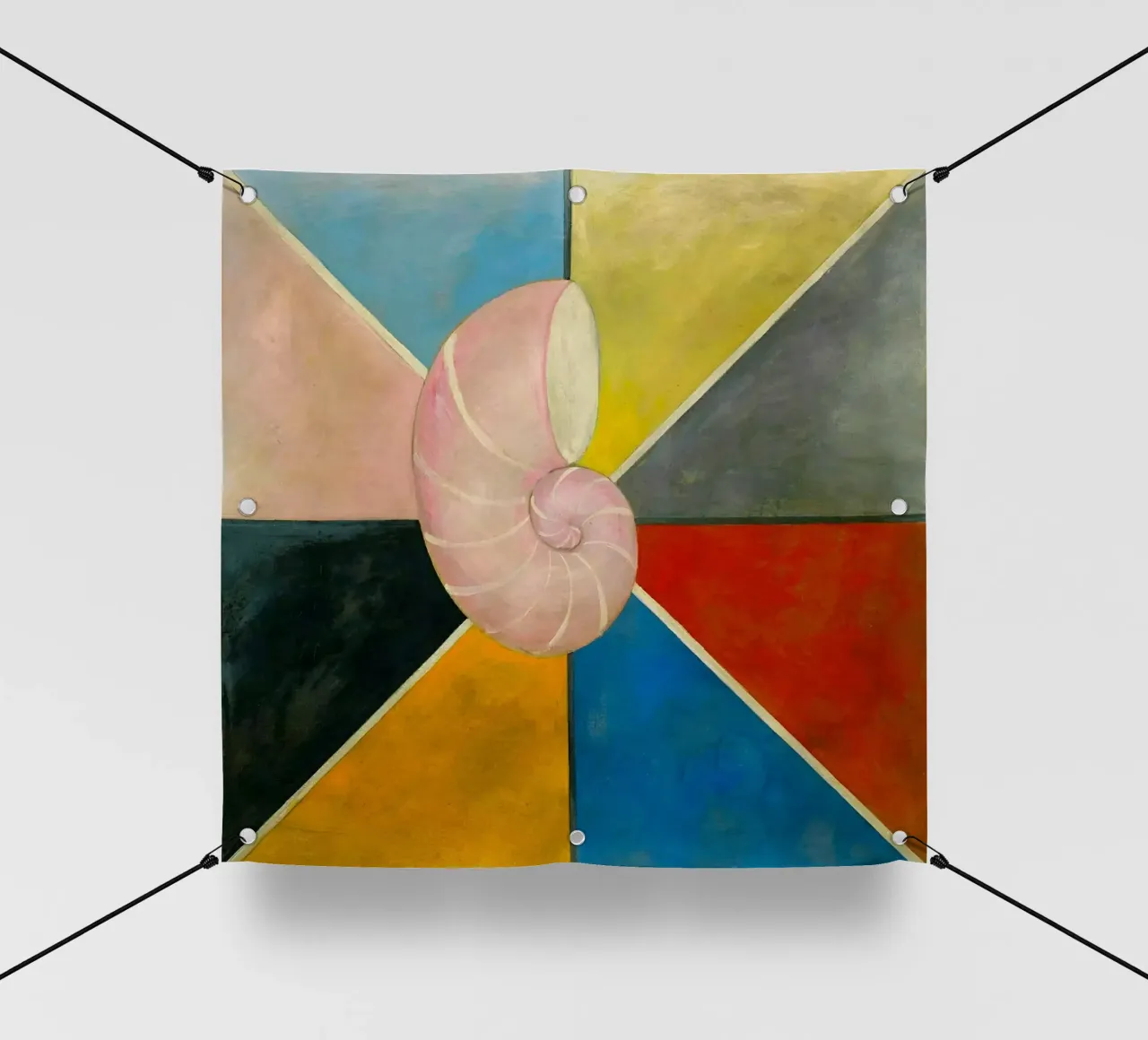 Hilma af Klint - Le Cygne, n° 20, Groupe IX-SUW bâche pvc de William Store