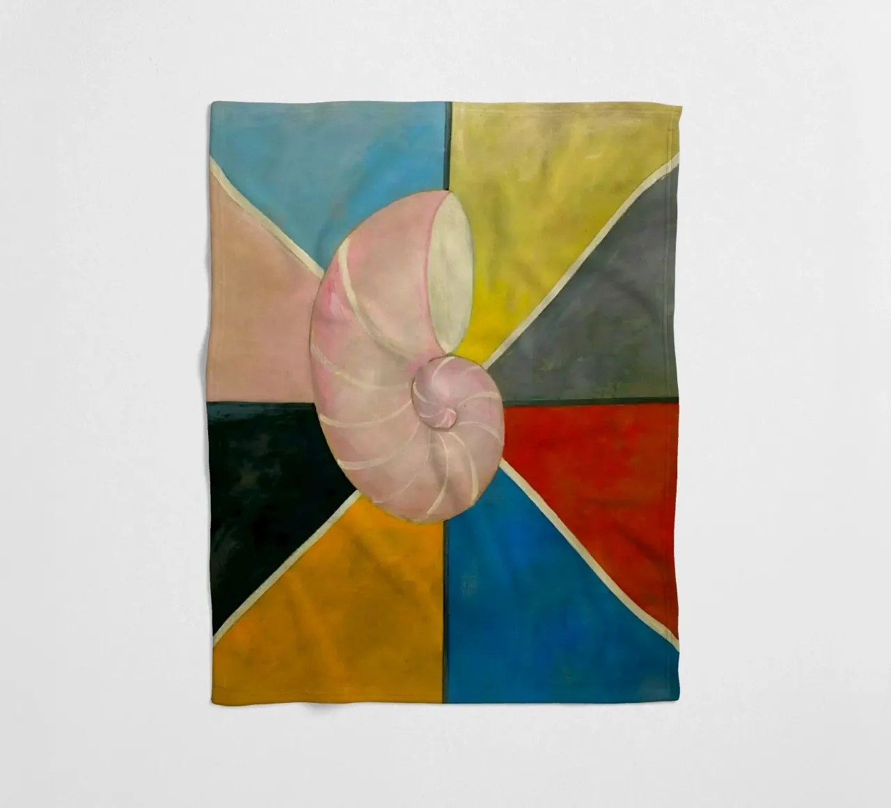 Hilma af Klint - Il Cigno, n. 20, Gruppo IX-SUW coperta in pile da William Store