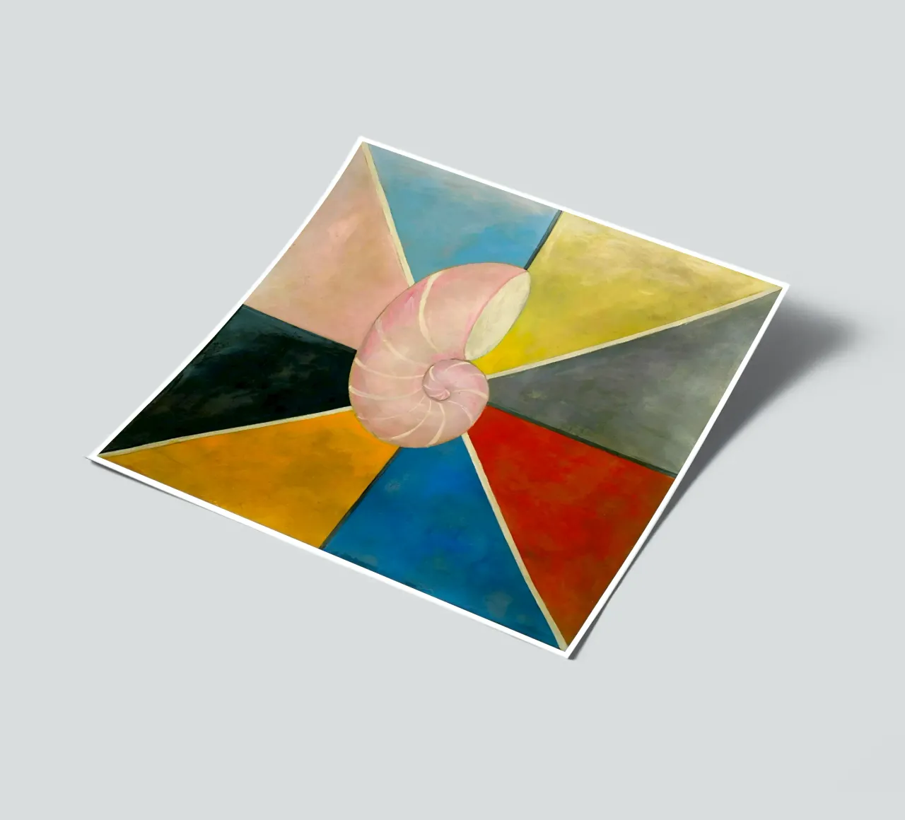 Hilma af Klint - Le Cygne, n° 20, Groupe IX-SUW planche autocollant de William Store