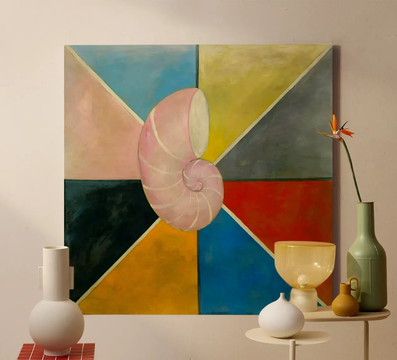 Hilma af Klint - The Swan, No. 20, Group IX-SUW canvas by William Store