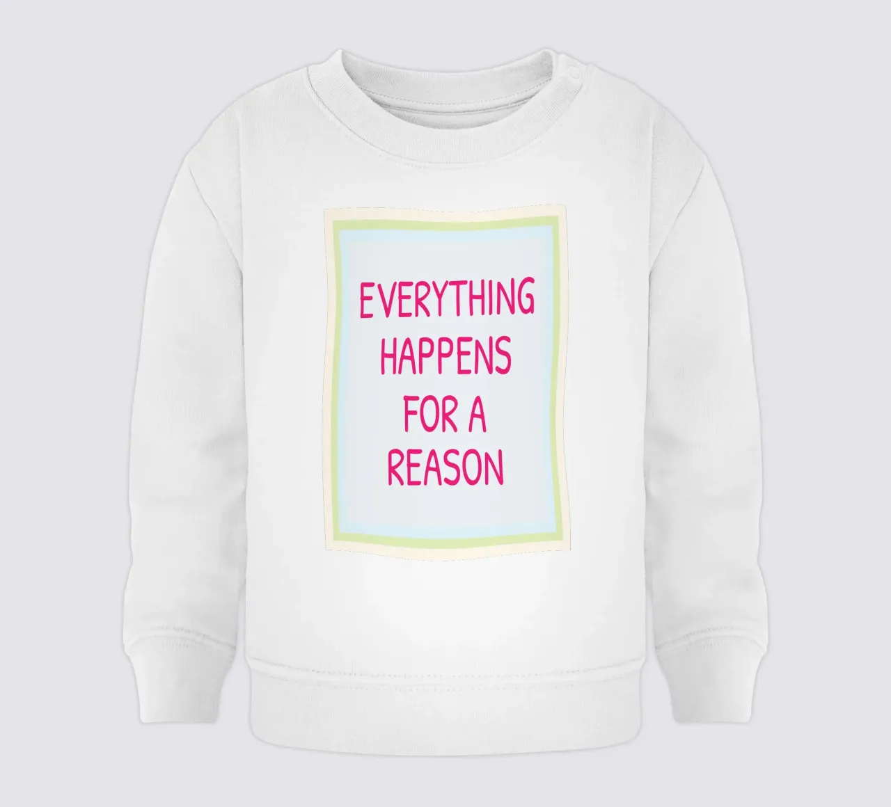 tutto accade per una ragione felpa neonato da Ramanda