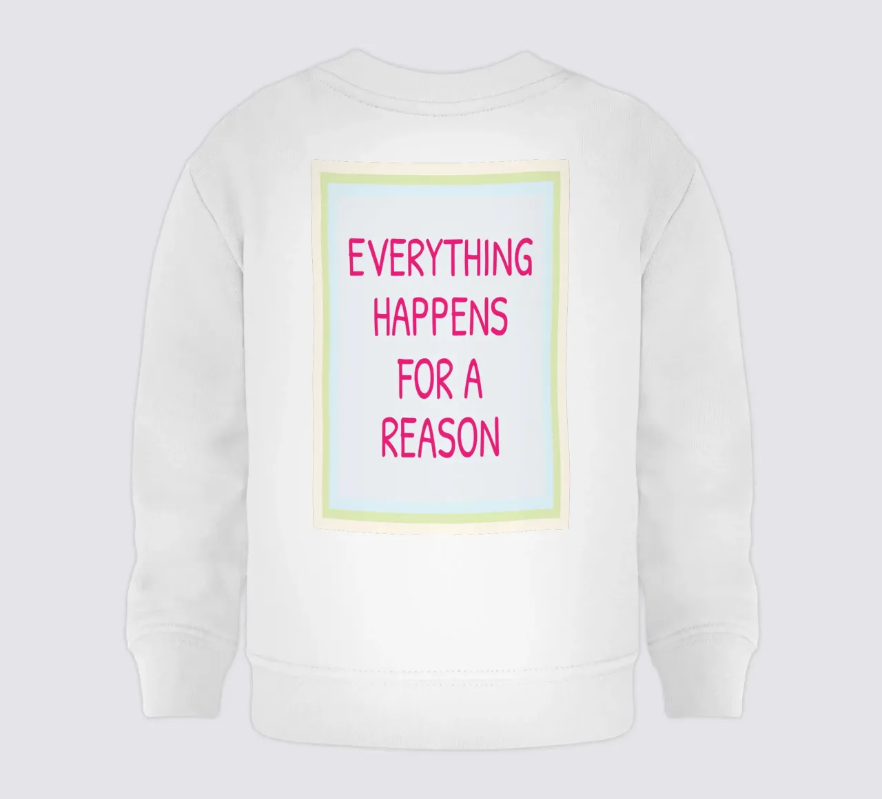 tutto accade per una ragione felpa neonato da Ramanda