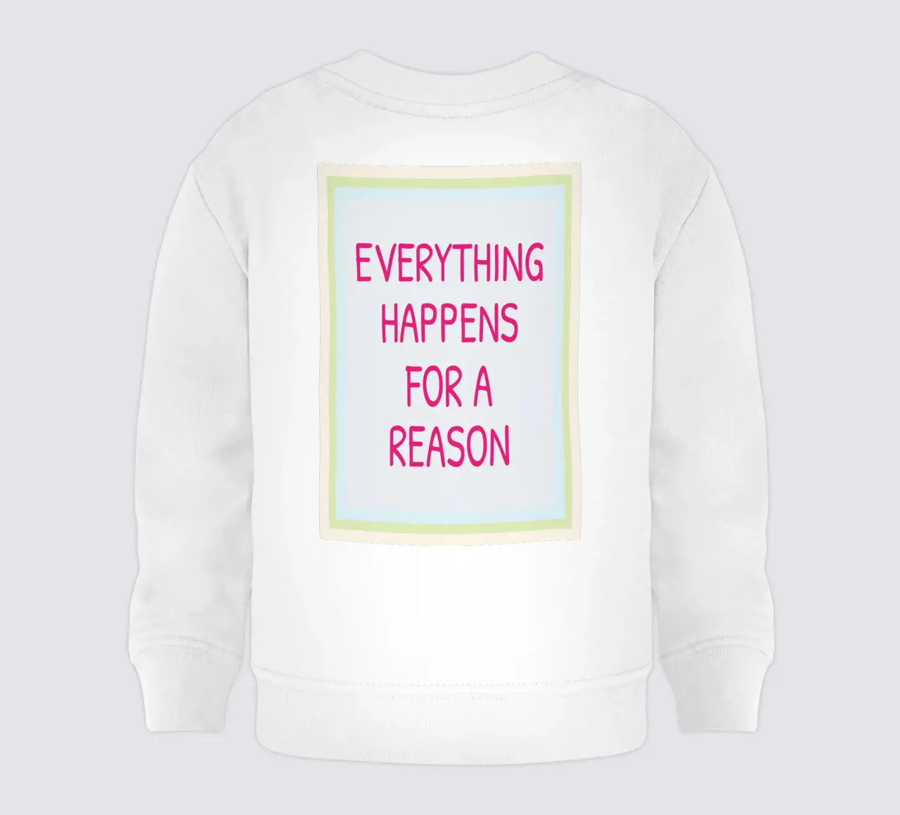 tutto accade per una ragione felpa neonato da Ramanda