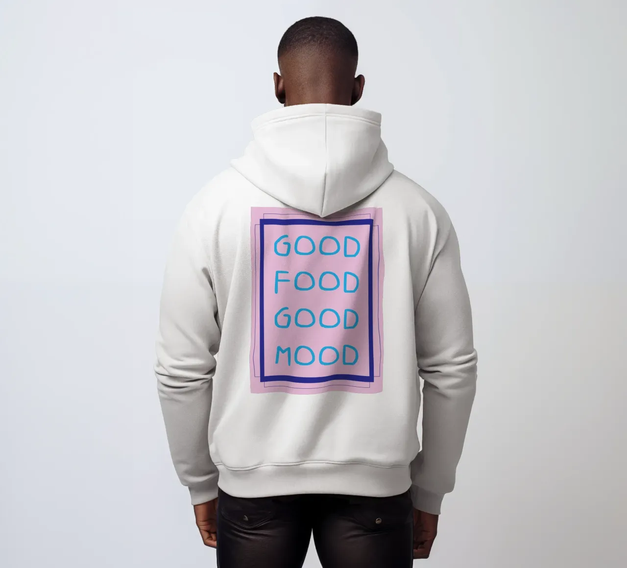 buon umore felpa con cappuccio da Ramanda