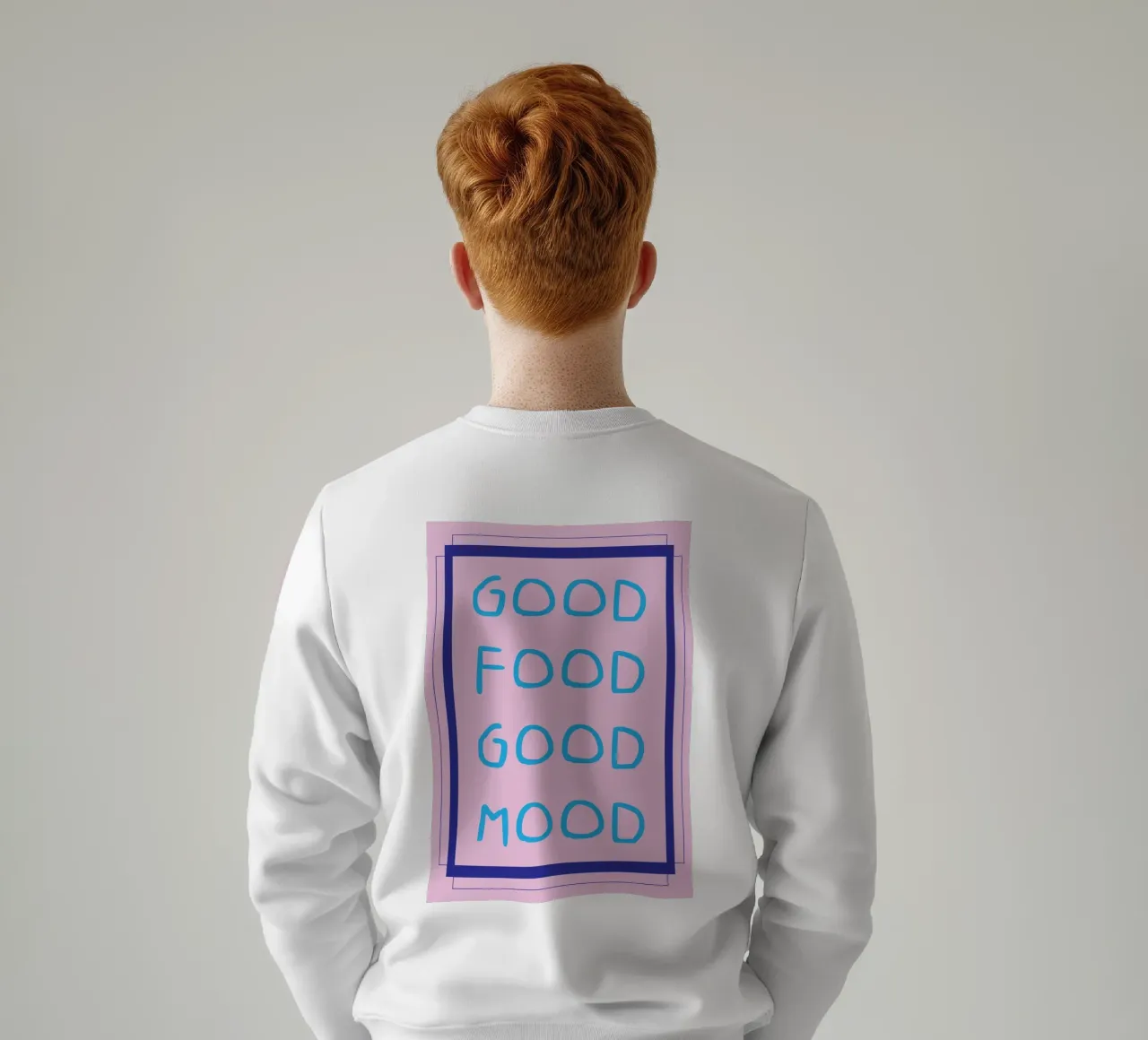 goede foof goede stemming sweatshirt van Ramanda