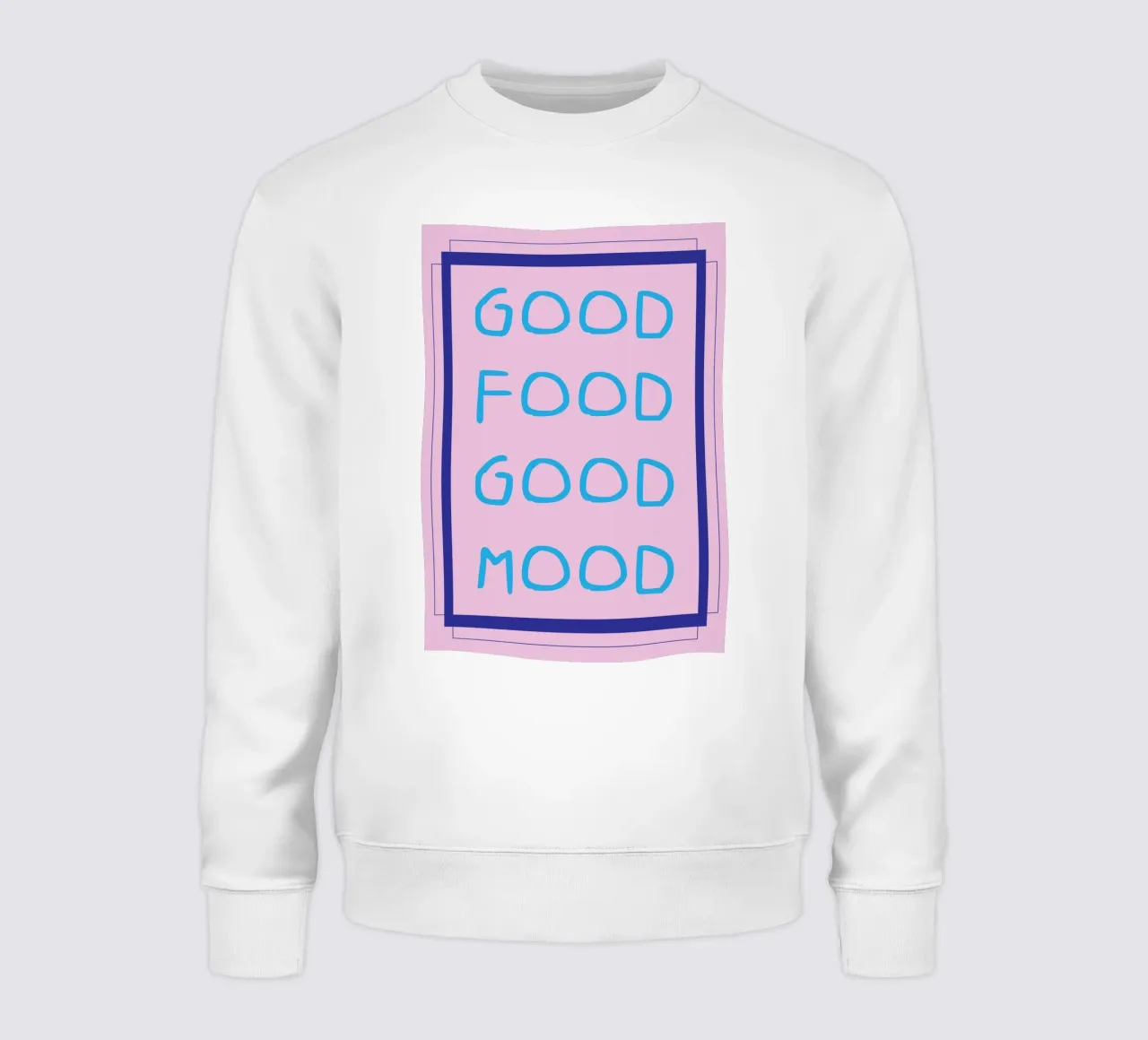 goede foof goede stemming sweatshirt van Ramanda