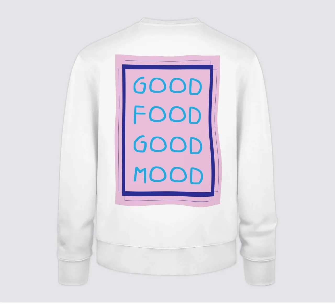 goede foof goede stemming sweatshirt van Ramanda