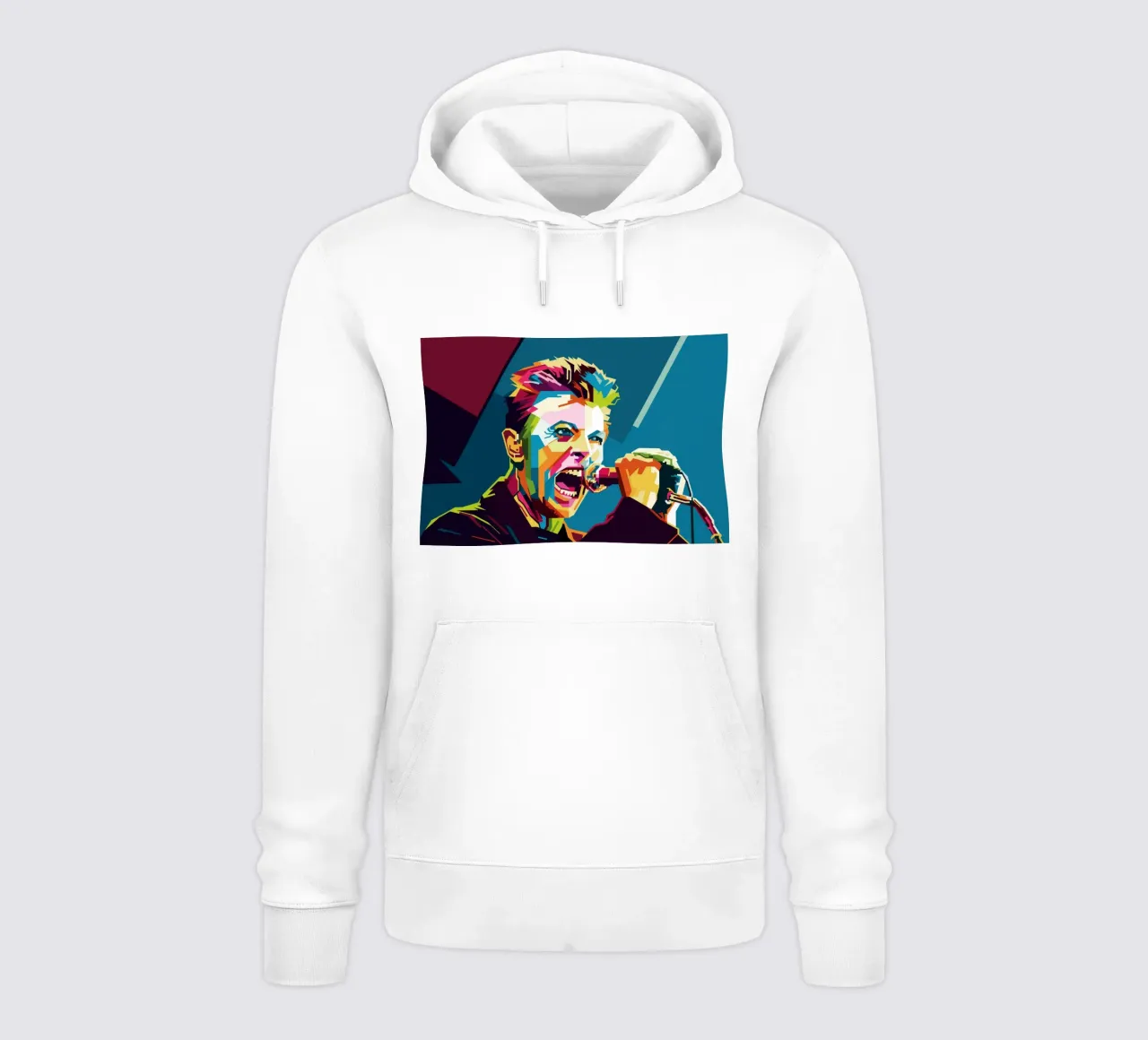 Rod Stewart WPAP Popart felpa con cappuccio da KP Artwork