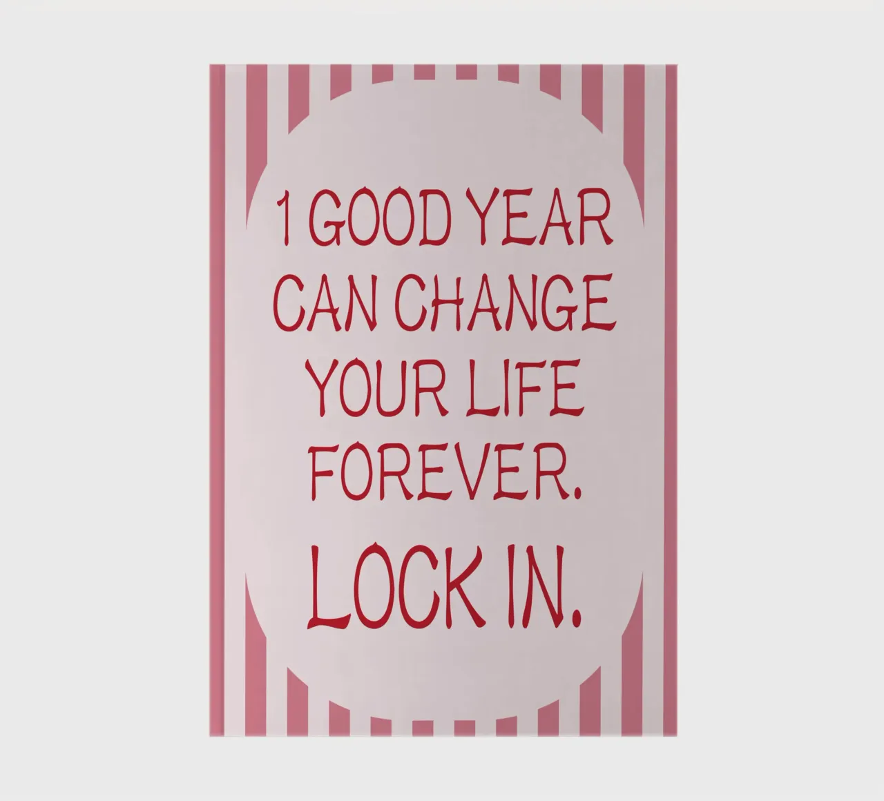 LOCK IN notebook by Ramanda