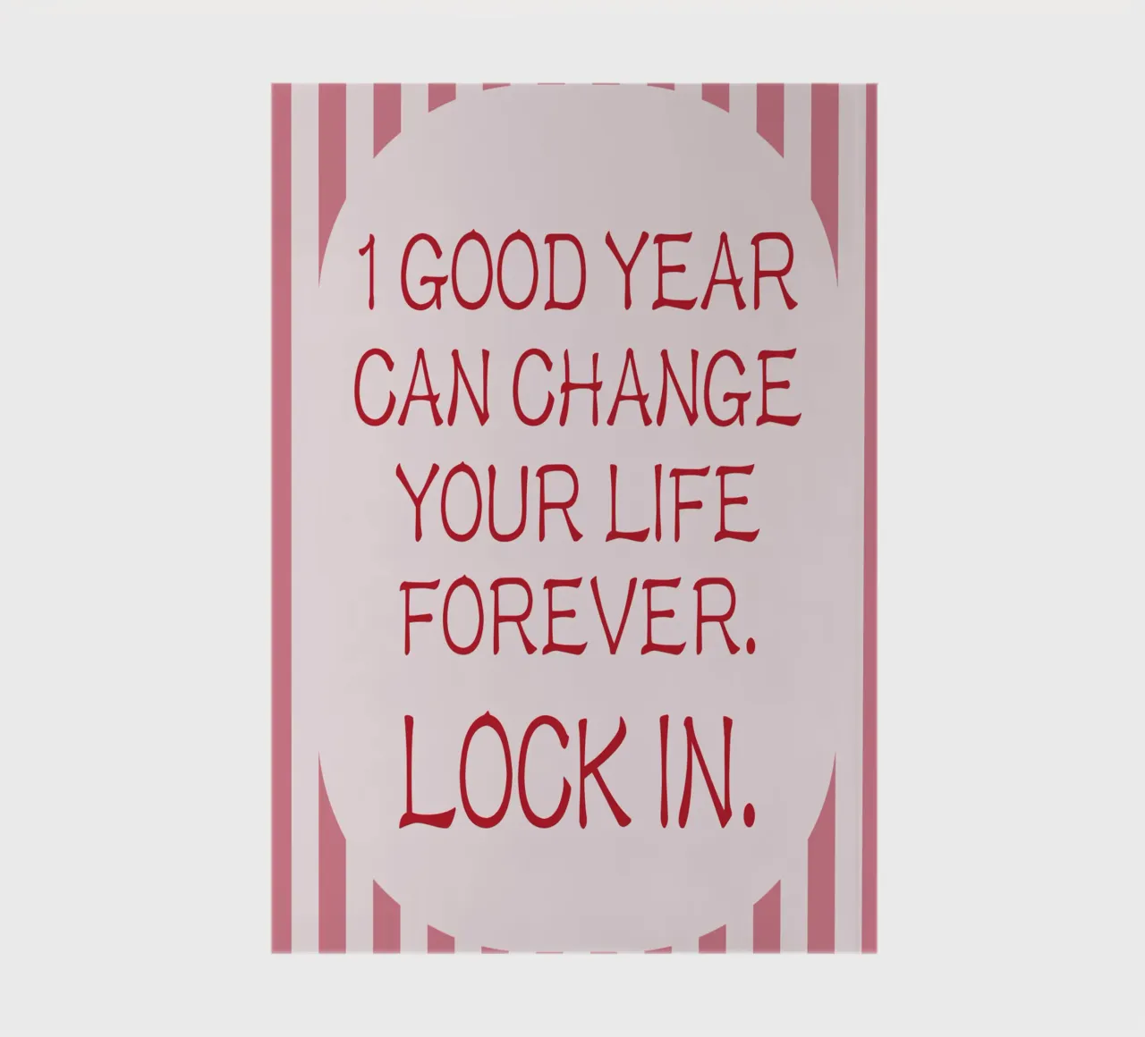 LOCK IN notebook by Ramanda