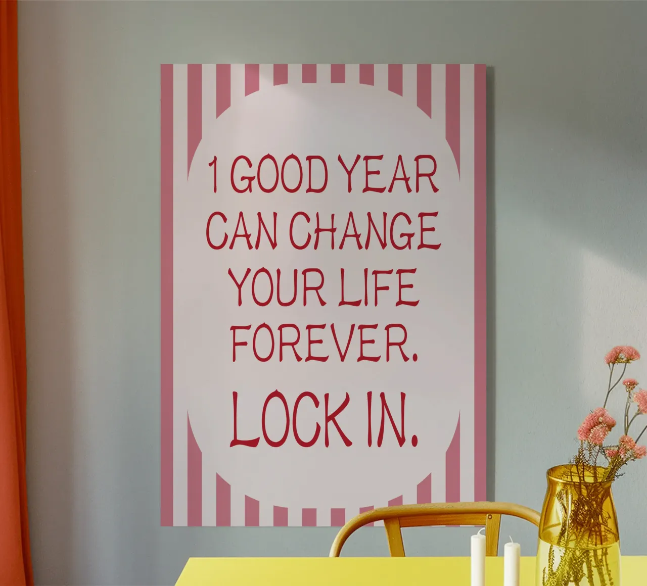 LOCK IN acrylic glass by Ramanda