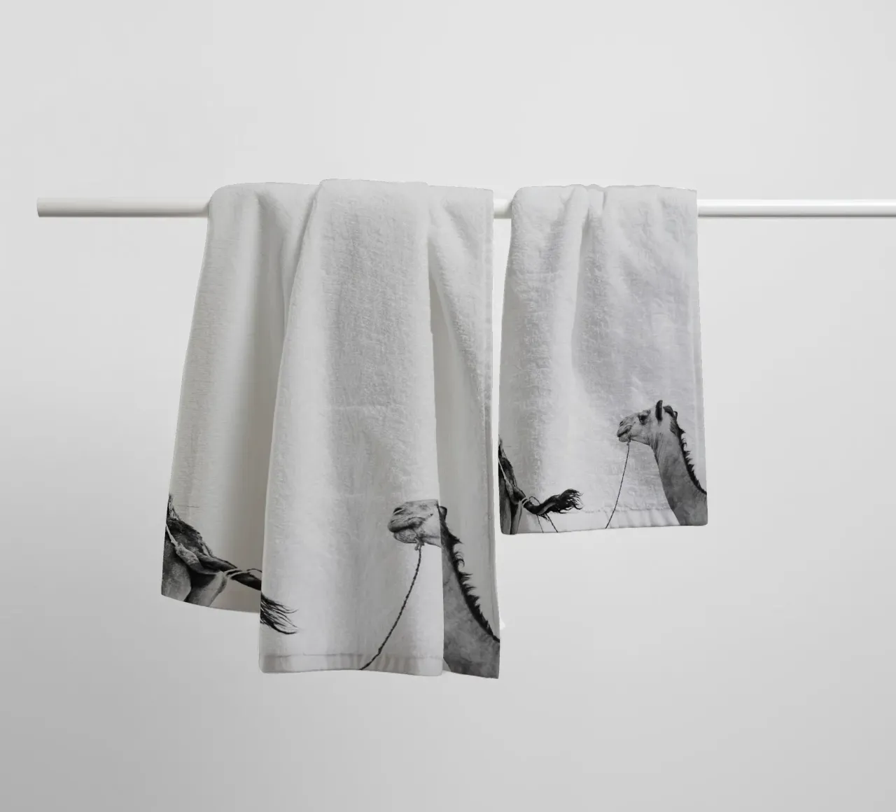 Camel queue towel by photolovers