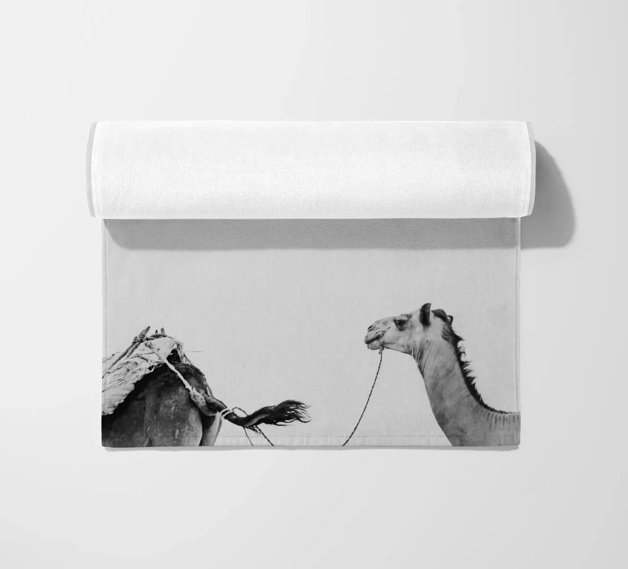 Camel queue strandhanddoek van photolovers