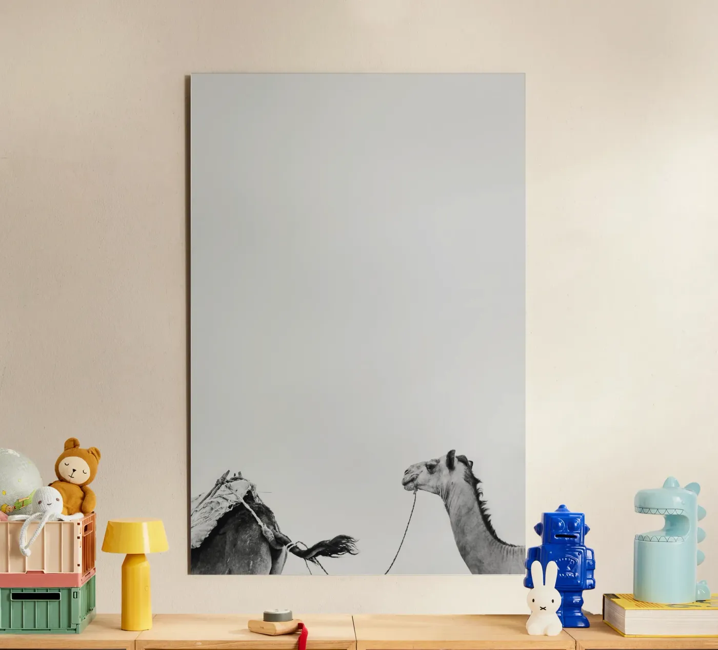 Camel queue forex-plaat van photolovers