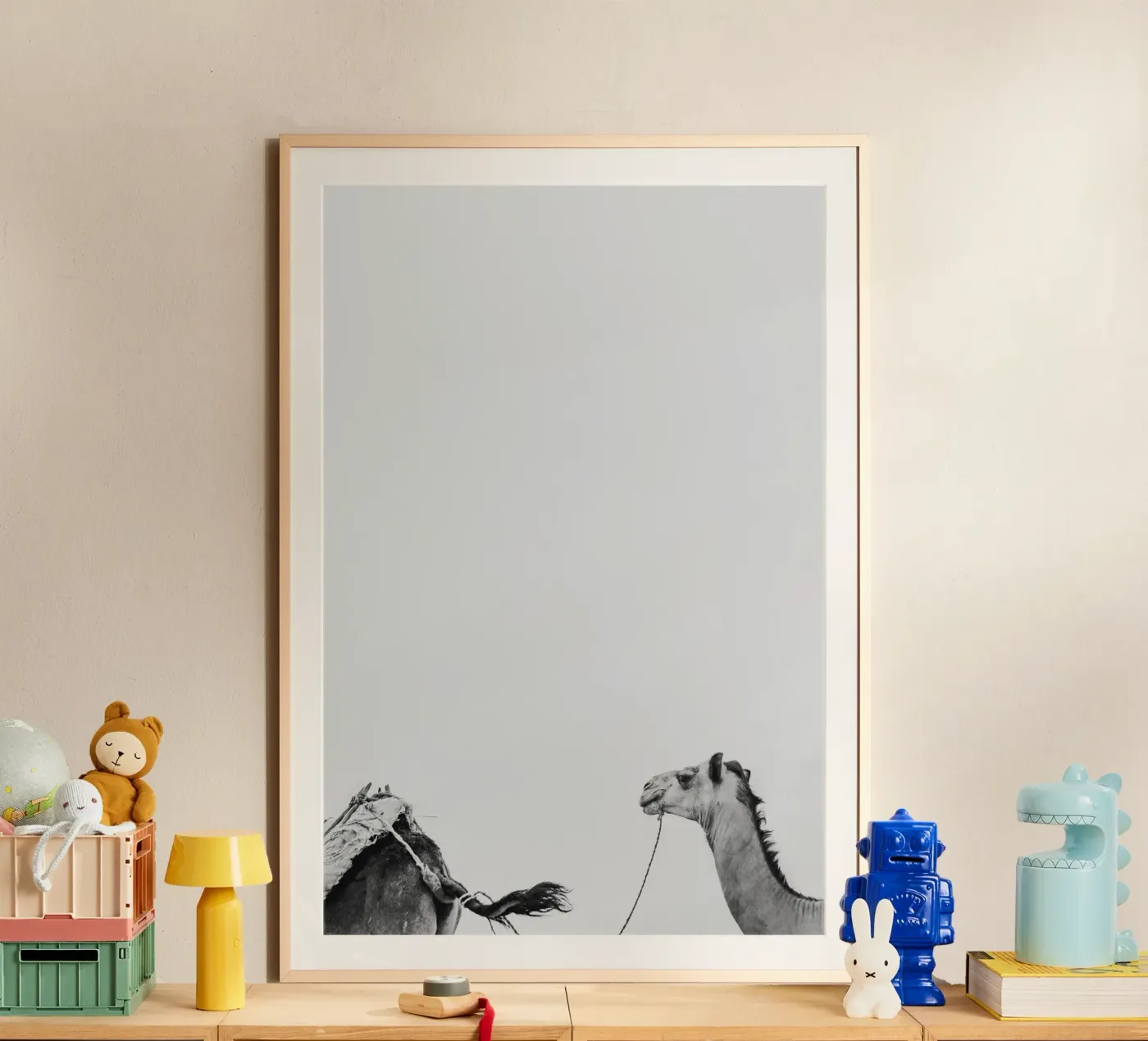 Camel queue Poster von photolovers