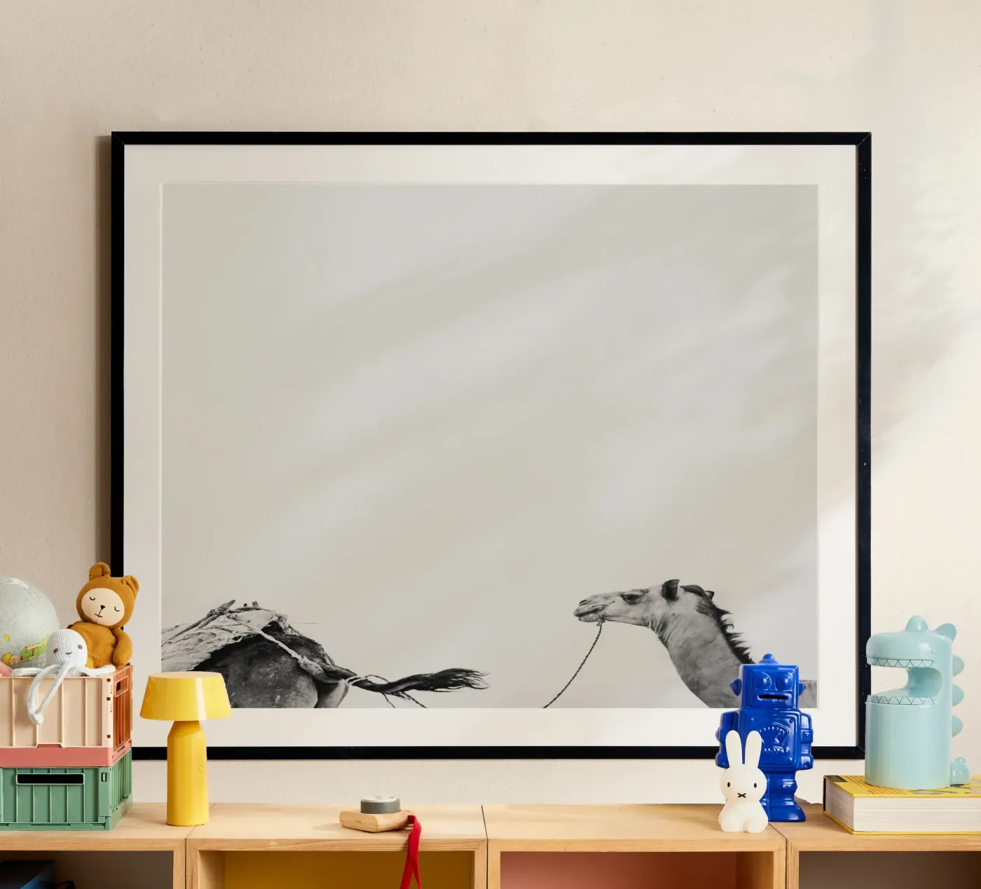 Camel queue Poster von photolovers