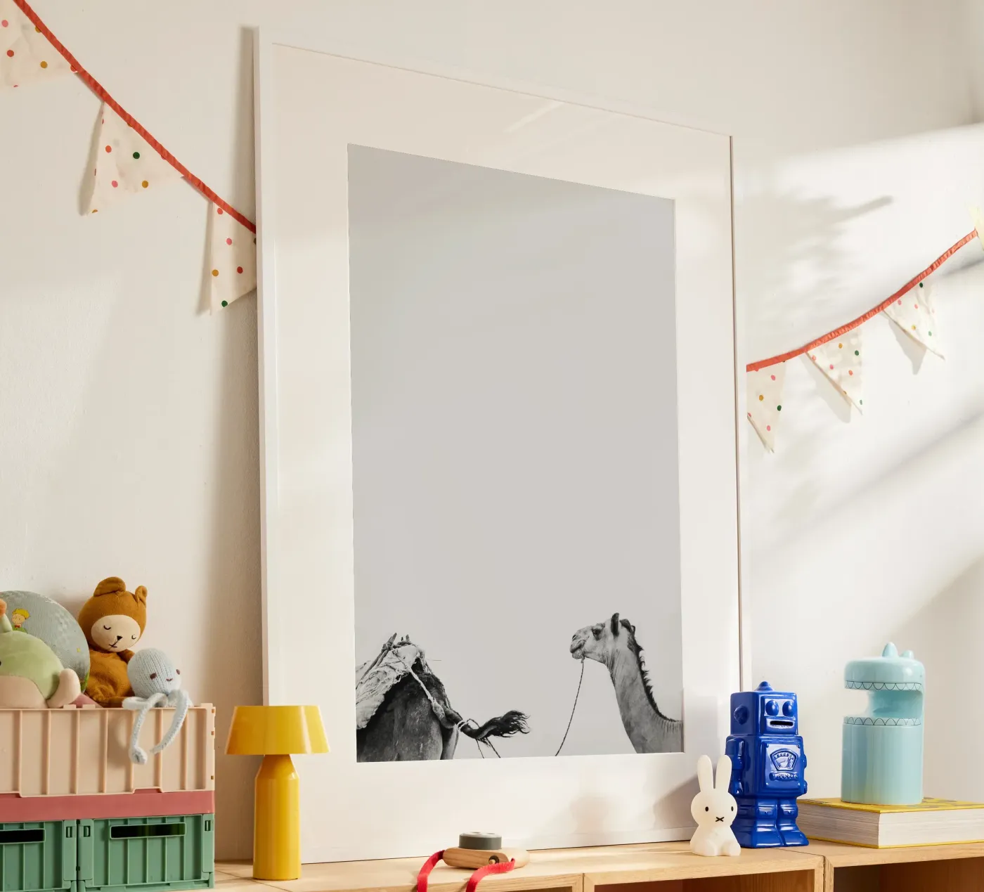 Camel queue Poster von photolovers