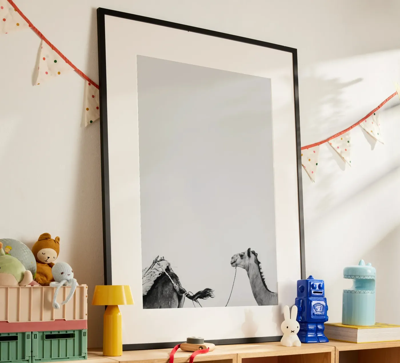 Camel queue Poster von photolovers