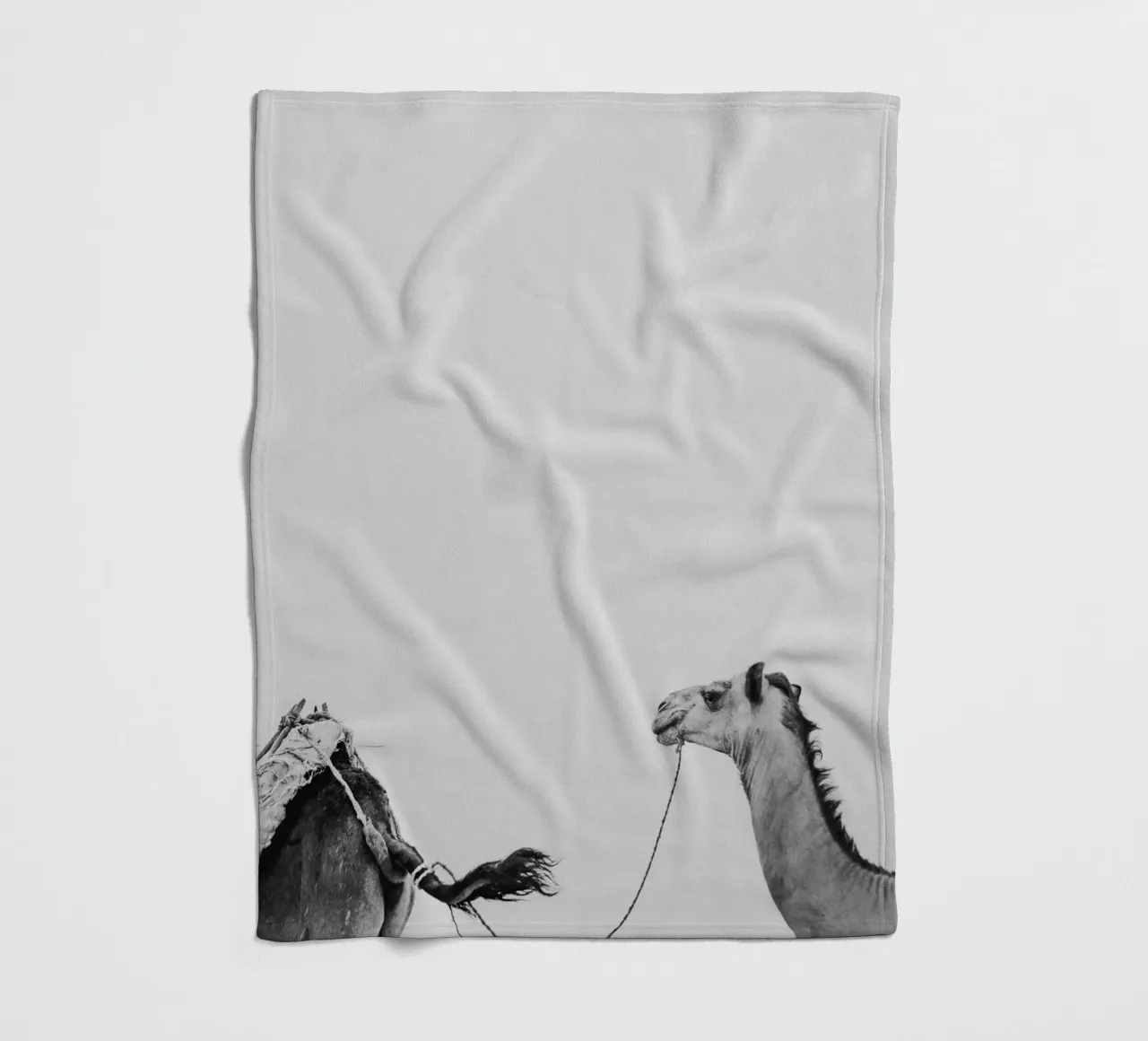 Camel queue Fleecedecke von photolovers