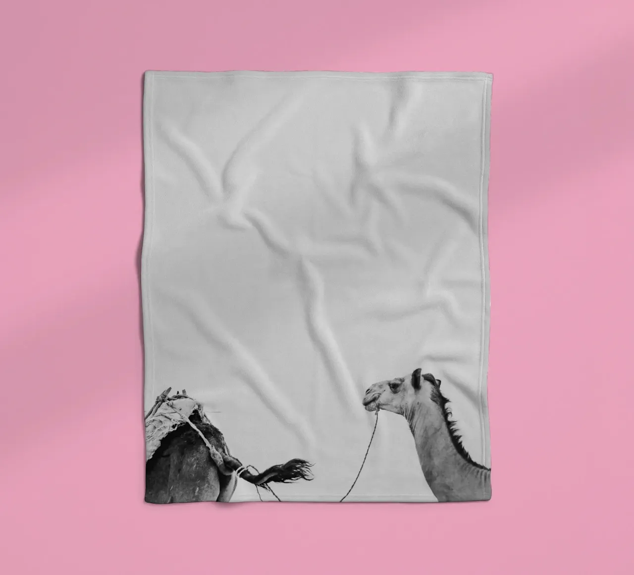 Camel queue Fleecedecke von photolovers