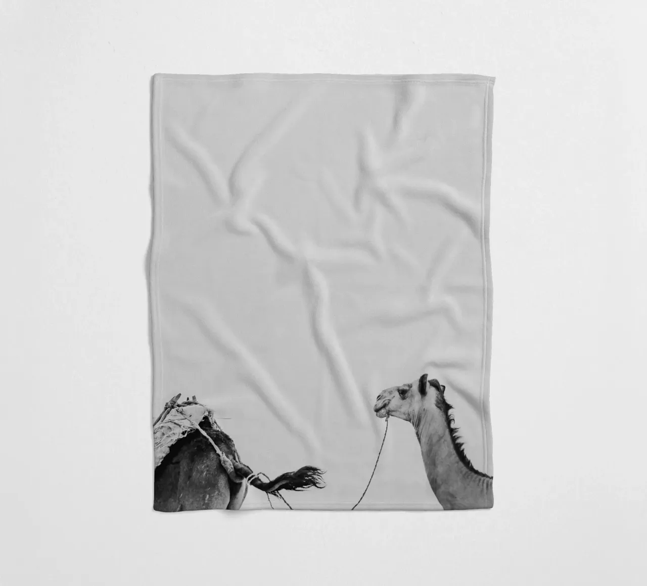 Camel queue Fleecedecke von photolovers