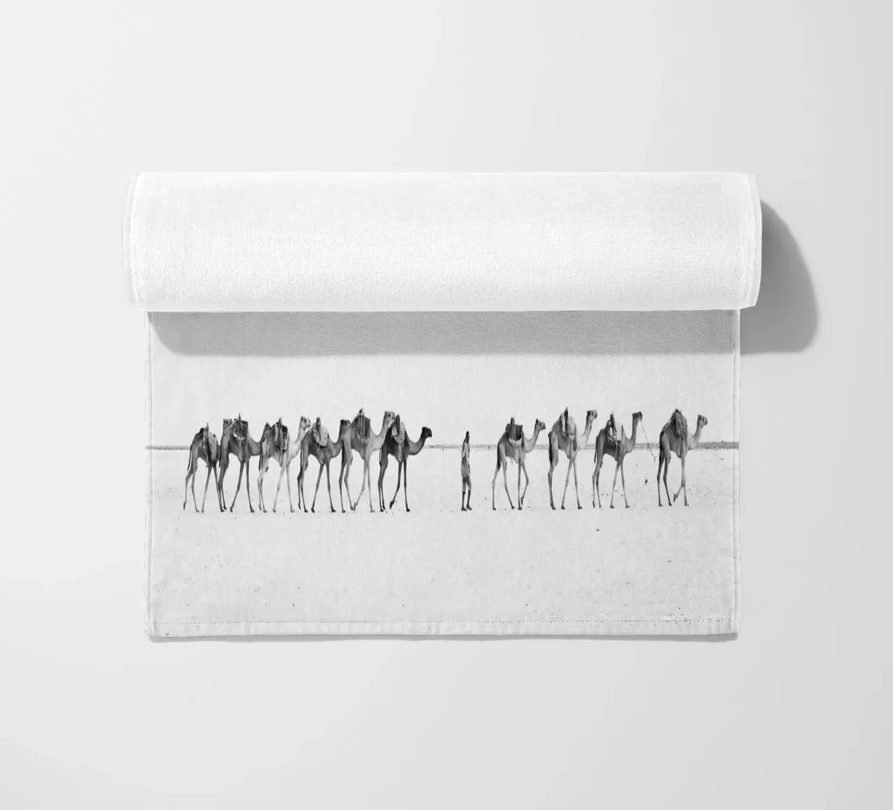 Camel caravan telo mare da photolovers