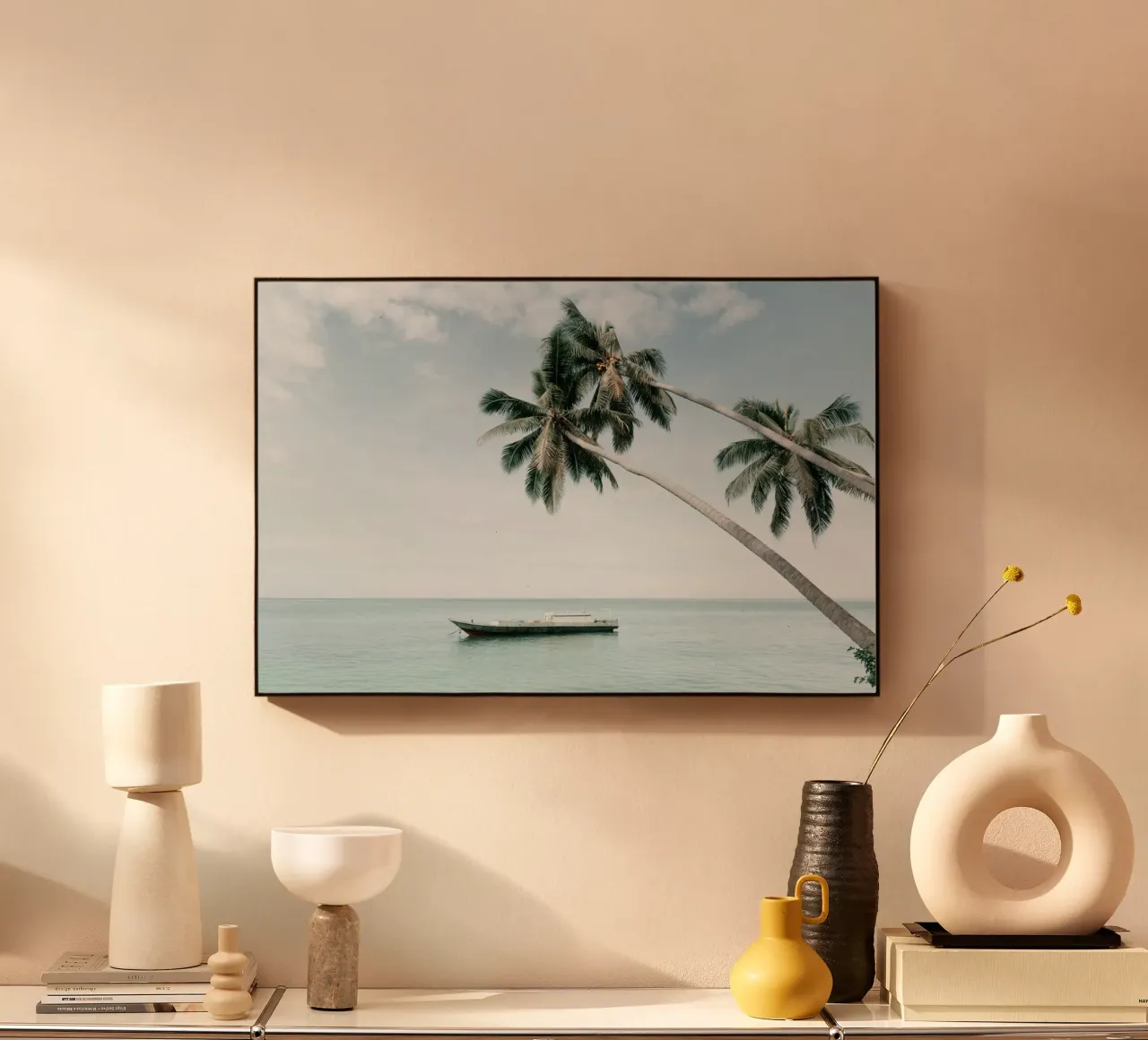 Tropical beach plexiglass da photolovers