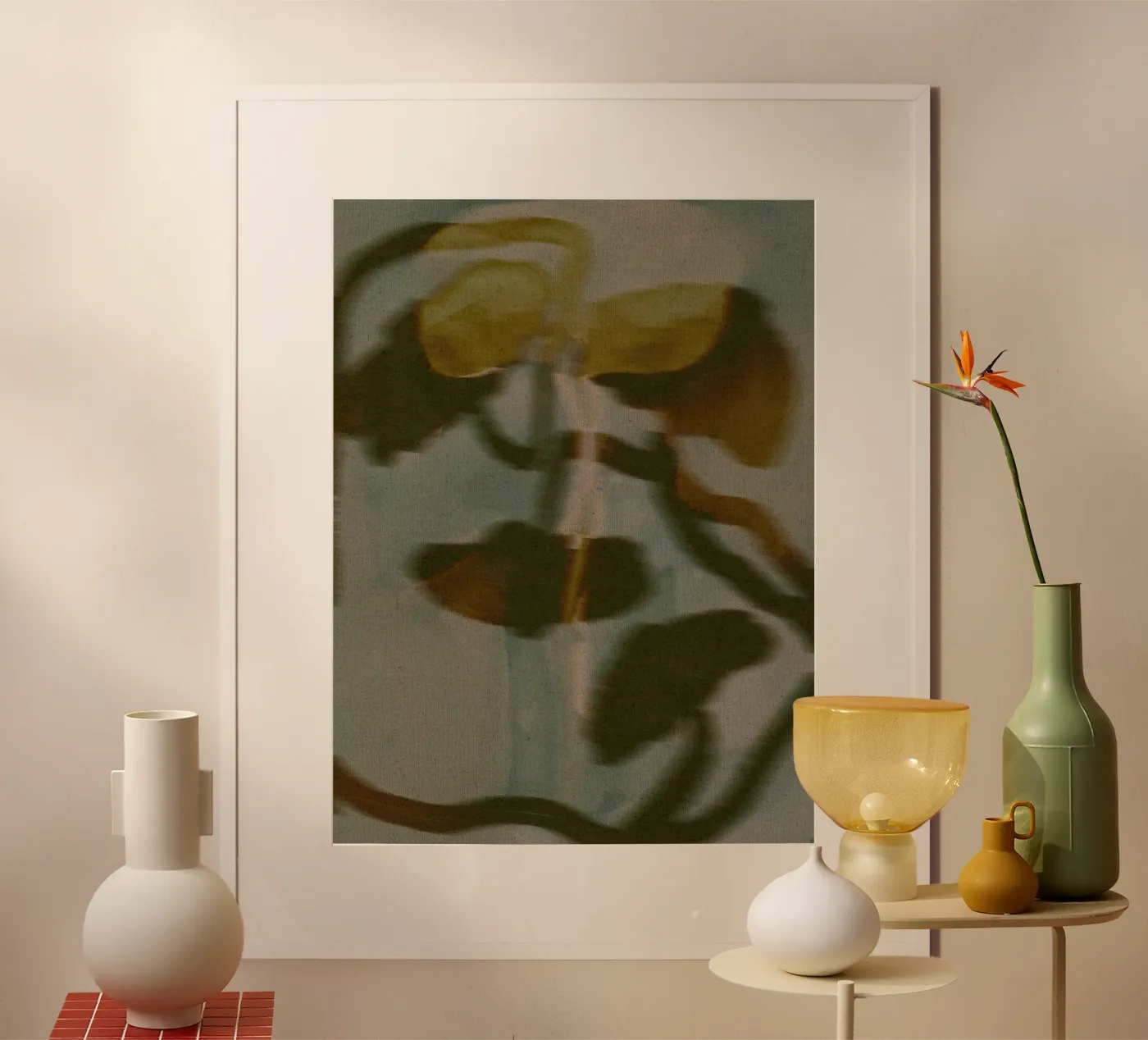 Soft Blossom 2 Poster von Shatha Al Dafai