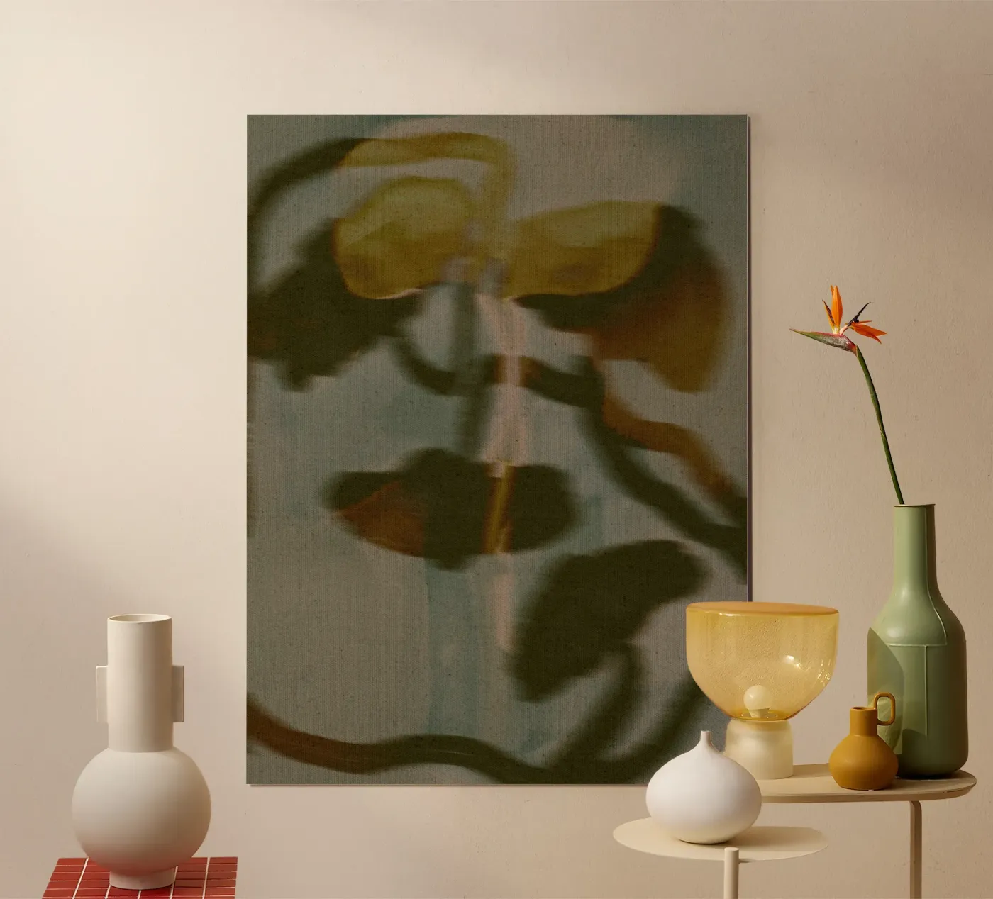 Soft Blossom 2 Poster von Shatha Al Dafai