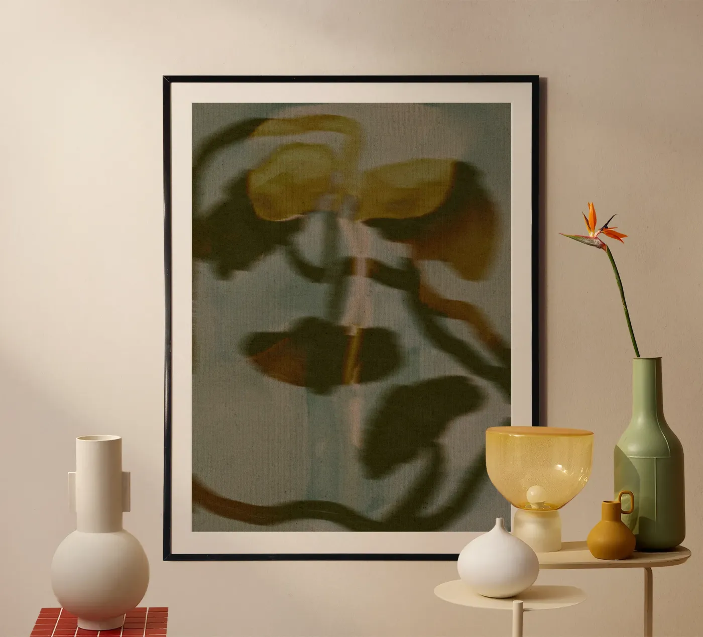 Soft Blossom 2 Poster von Shatha Al Dafai