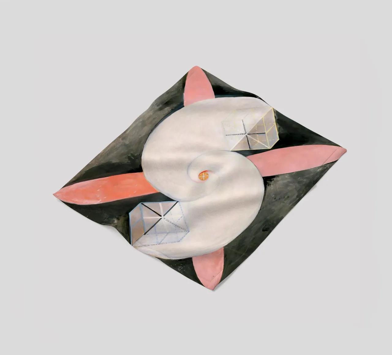 Hilma af Klint - Il cigno n. 21 coperta in pile da William Store